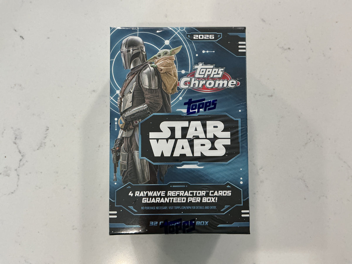 2026 Topps Chrome Star Wars Blaster Box