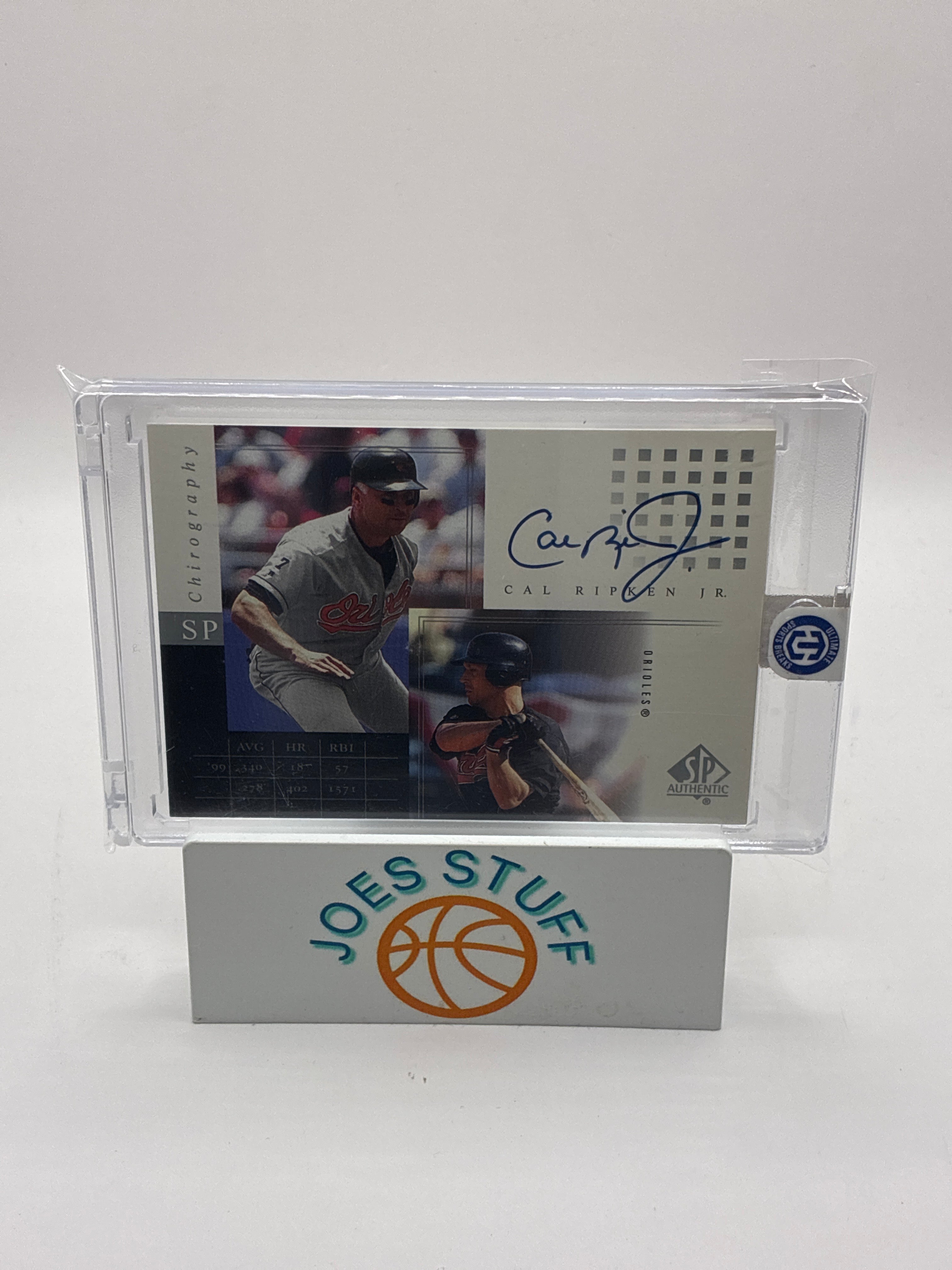 2000 SP Authentic Chirography Cal Ripken