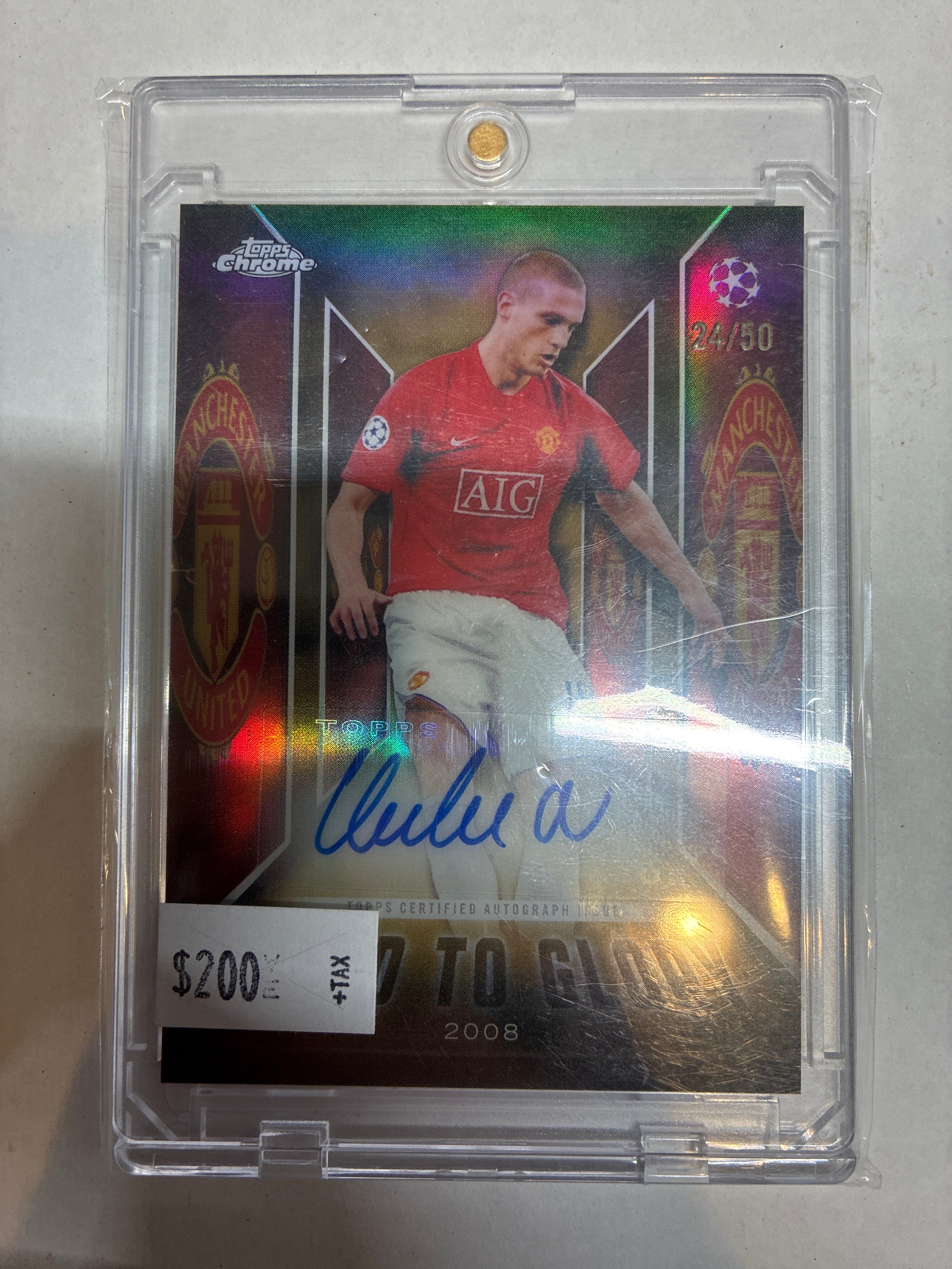 2026 Topps Chrome Nemenja Vidić Autograph Road to Glory 24/50