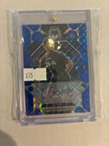 2023 Panini Mosaic Rookies Christian Gonzalez Blue Mosaic Prizm Auto 21/99
