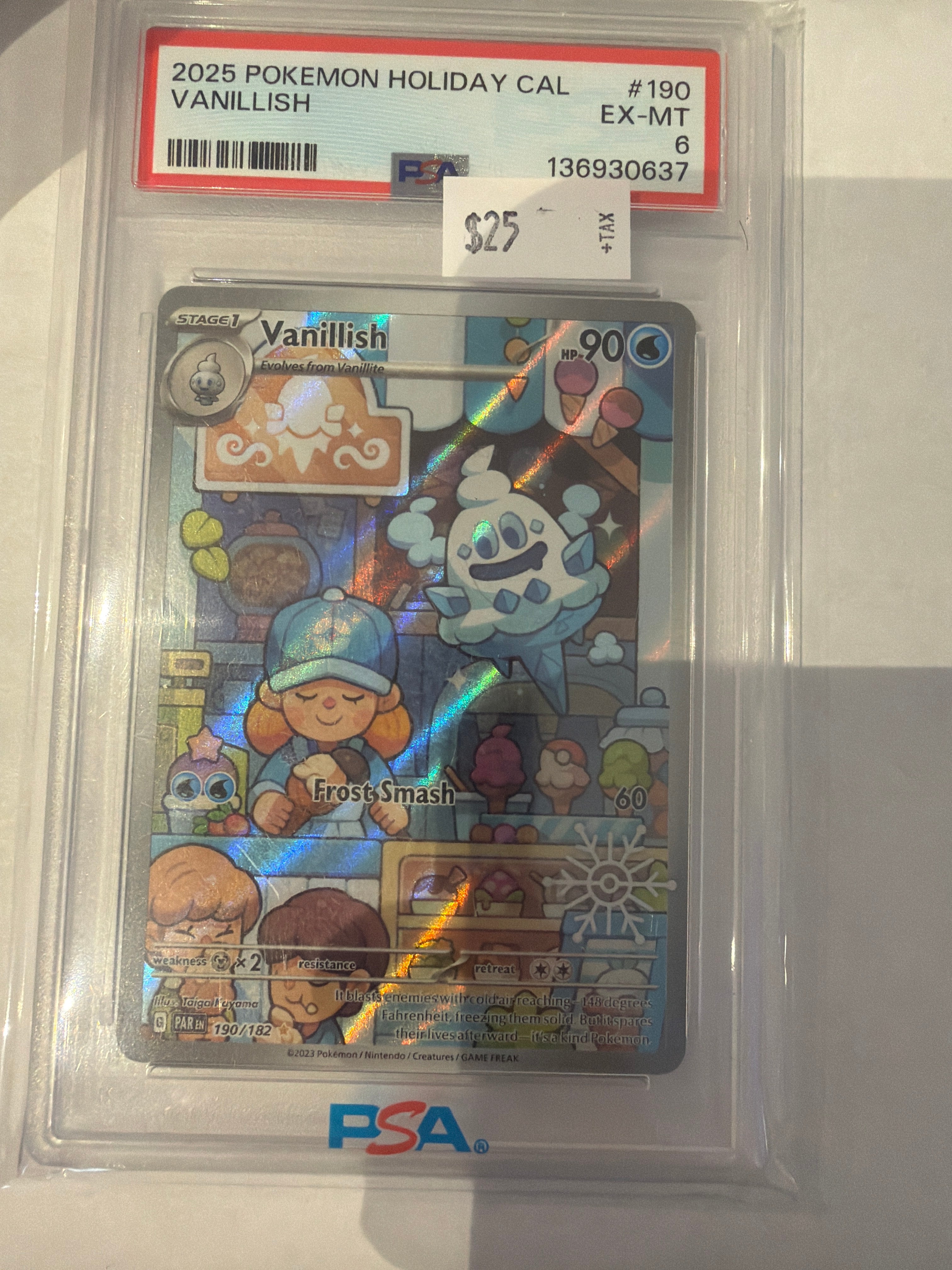 Vanillish 190/182 PSA 6