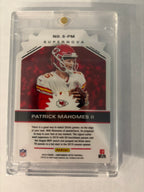 2019 Prizm supernova contenders optic Patrick Mahomes II