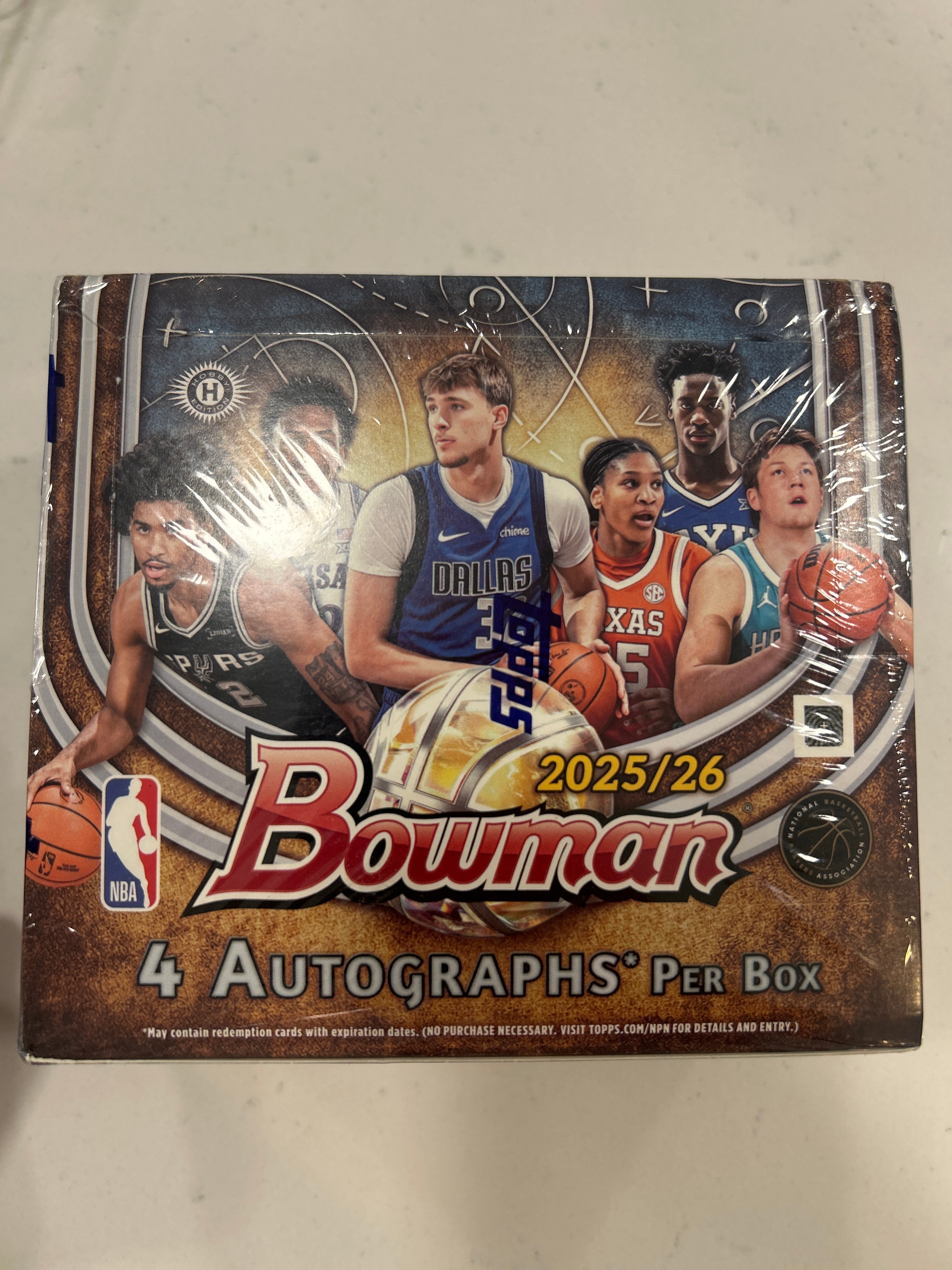 2025-26 Bowman Basketball Jumbo box