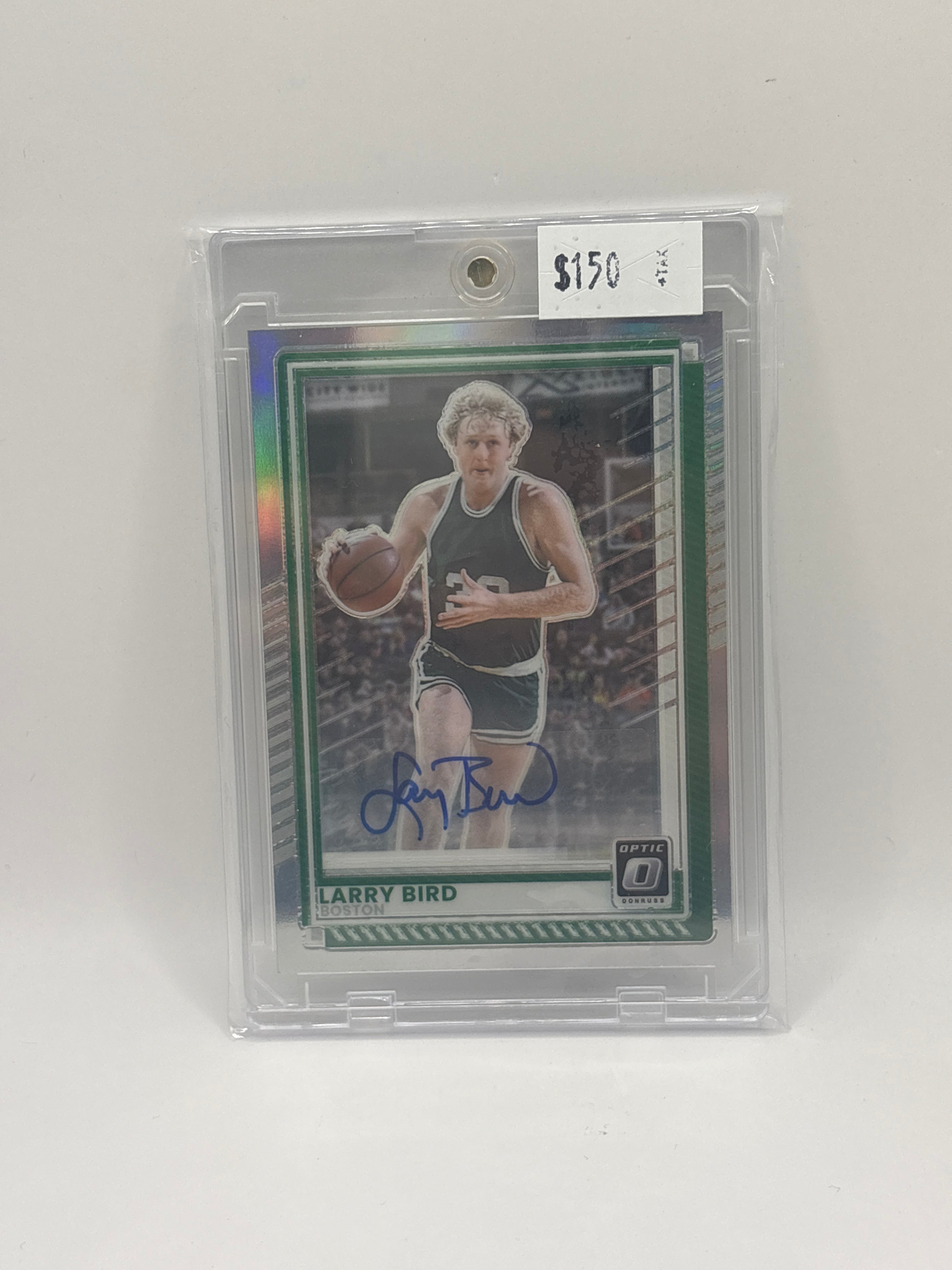 2024-25 Panini Donruss Optic Larry Bird #140 Celtics Prizm Auto 36/49