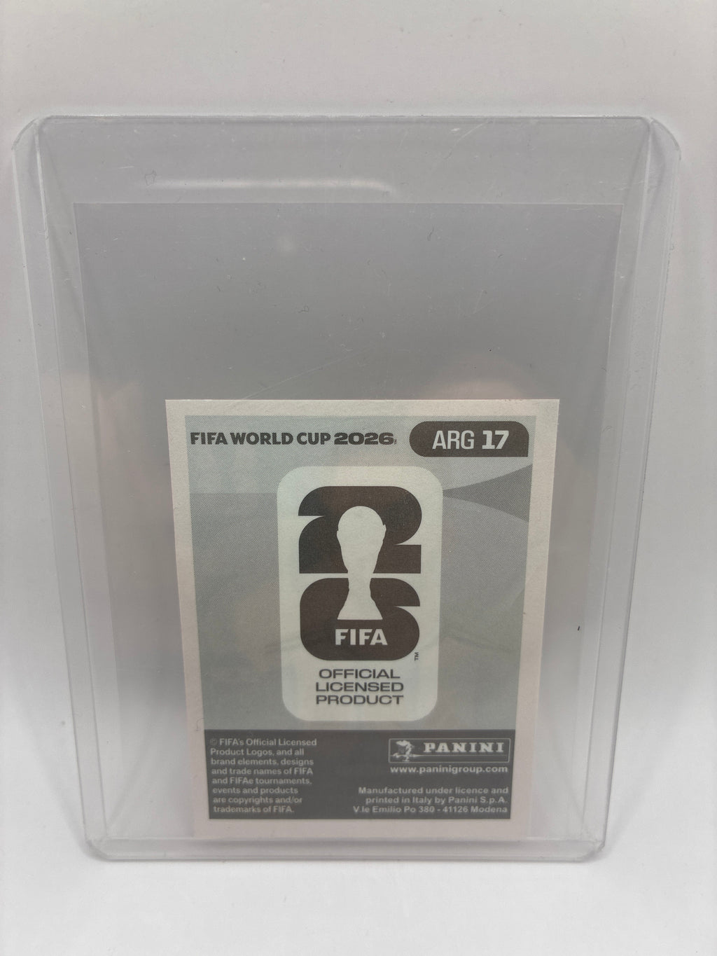 Lionel Messi FIFA Red Border Sticker