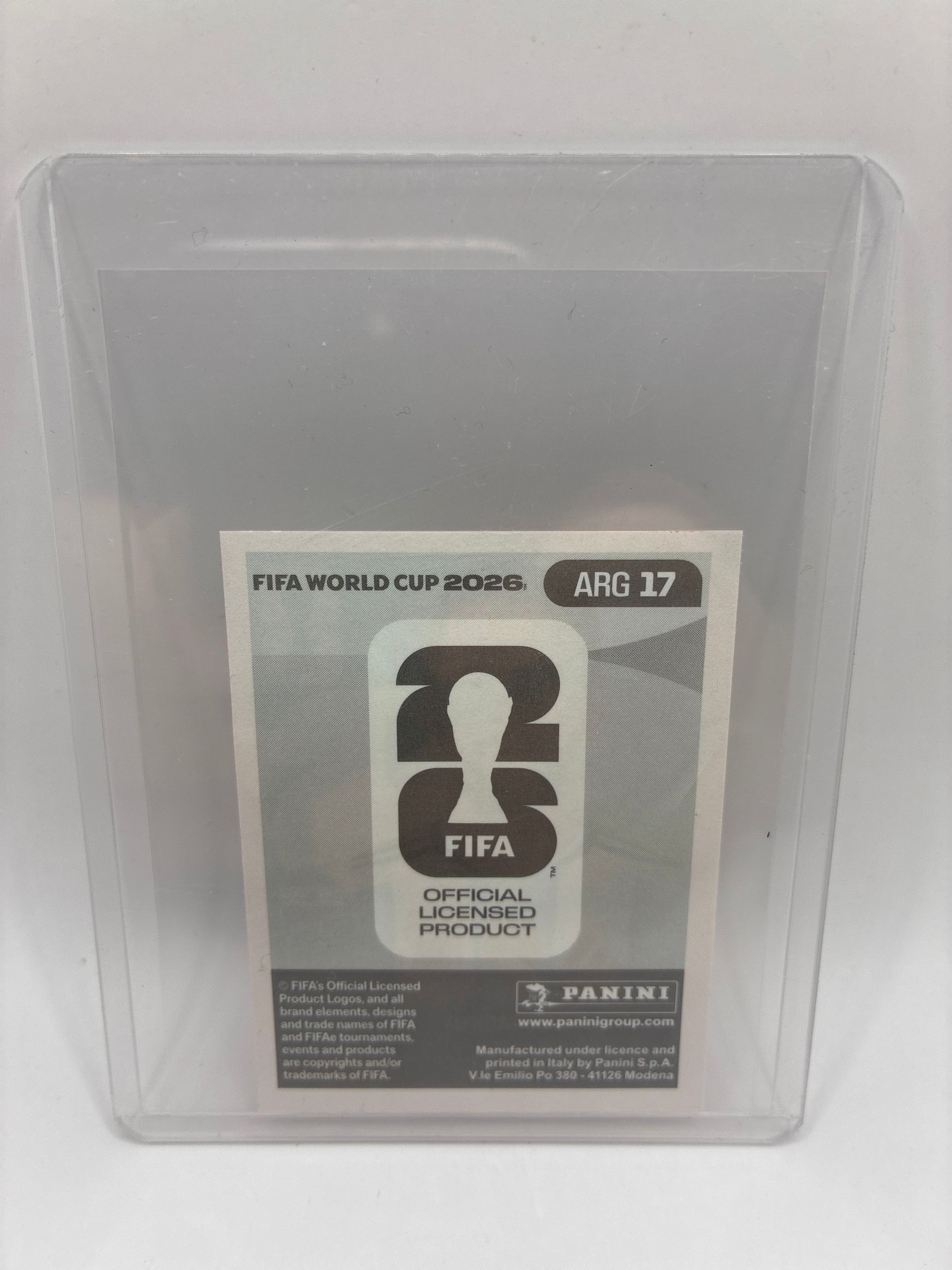 Lionel Messi FIFA Red Border Sticker