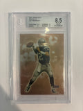 2001 Upper Deck Rookie F/X Tom Brady #54 Beckett 8.5