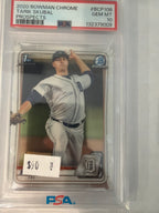 2020 bowman chrome Tarik Skubal prospects PSA10