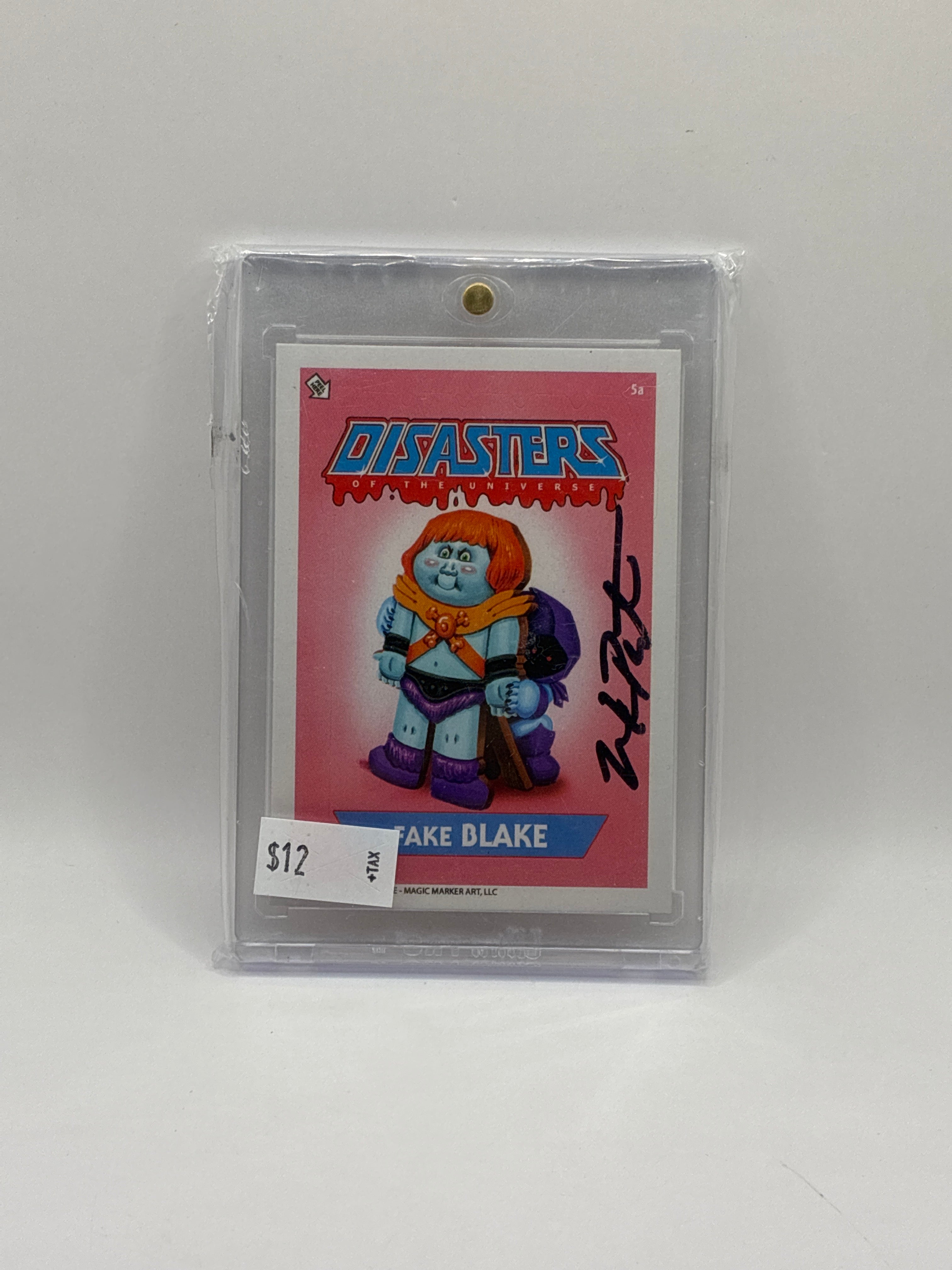 2020 Garbage Pail Kids Fake Blake Autographed