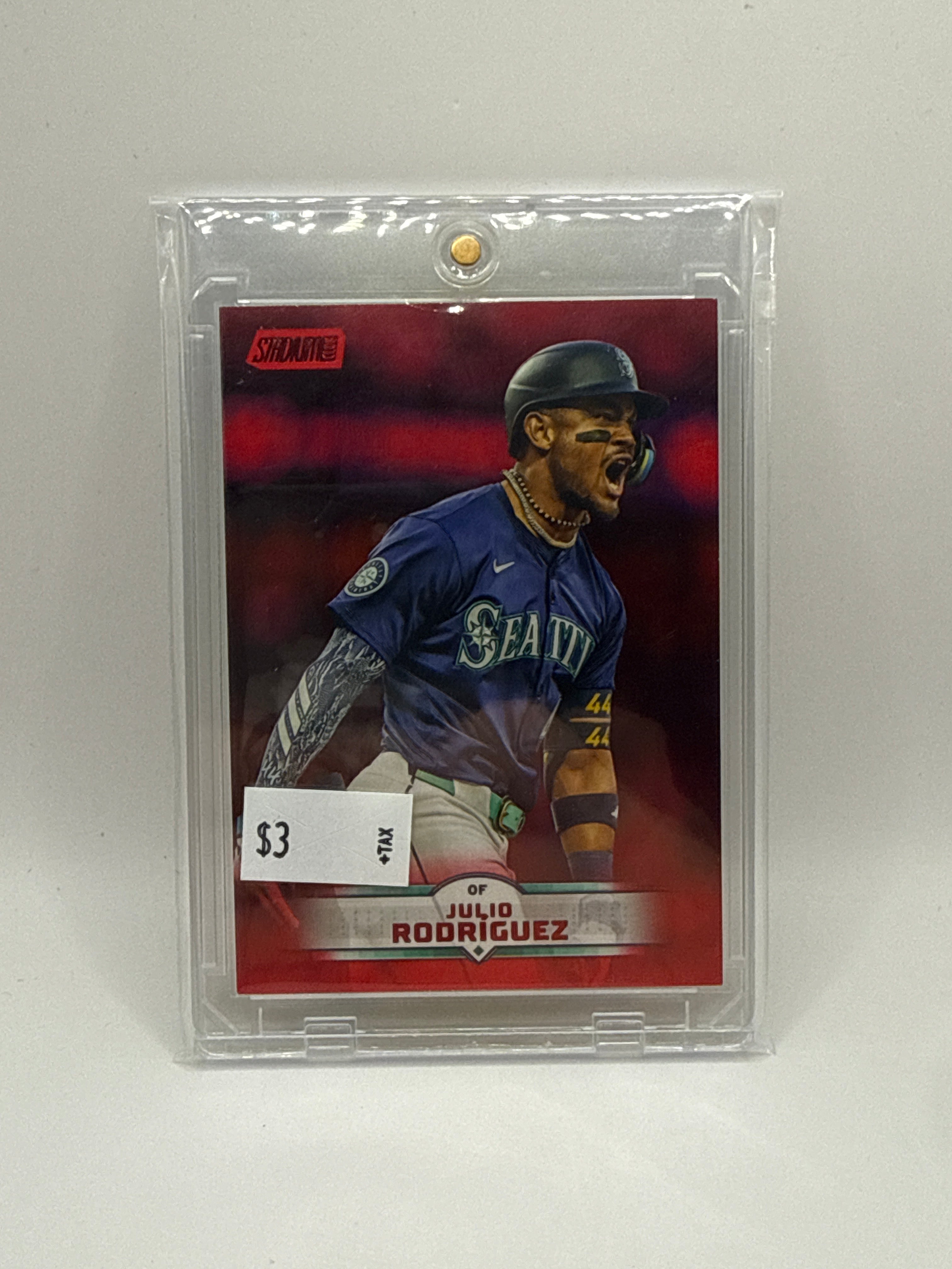 2025 Topps Stadium Club Julio Rodríguez pink parallel