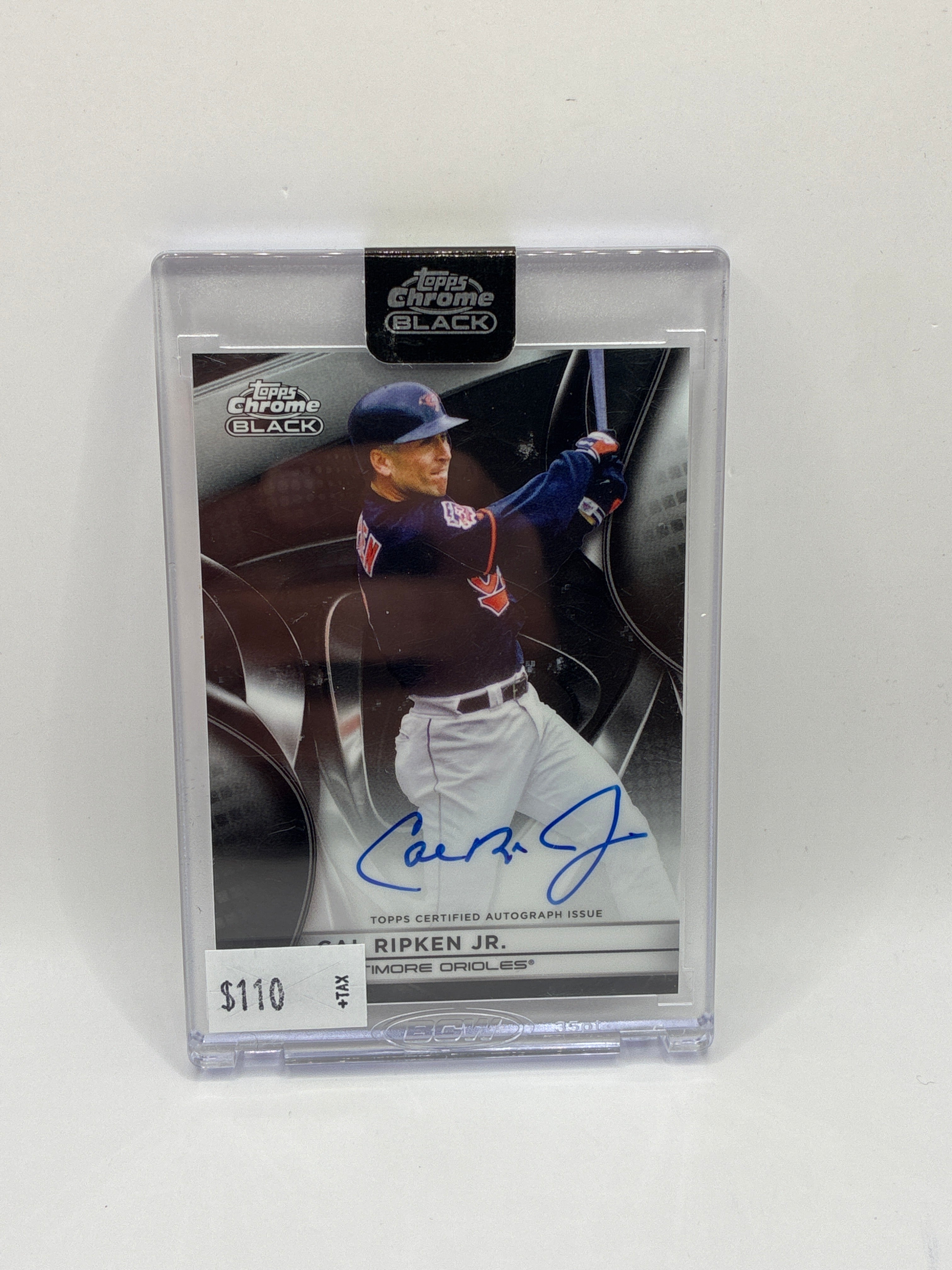 2025 Topps Chrome Black Cal Ripken Jr. Autograph