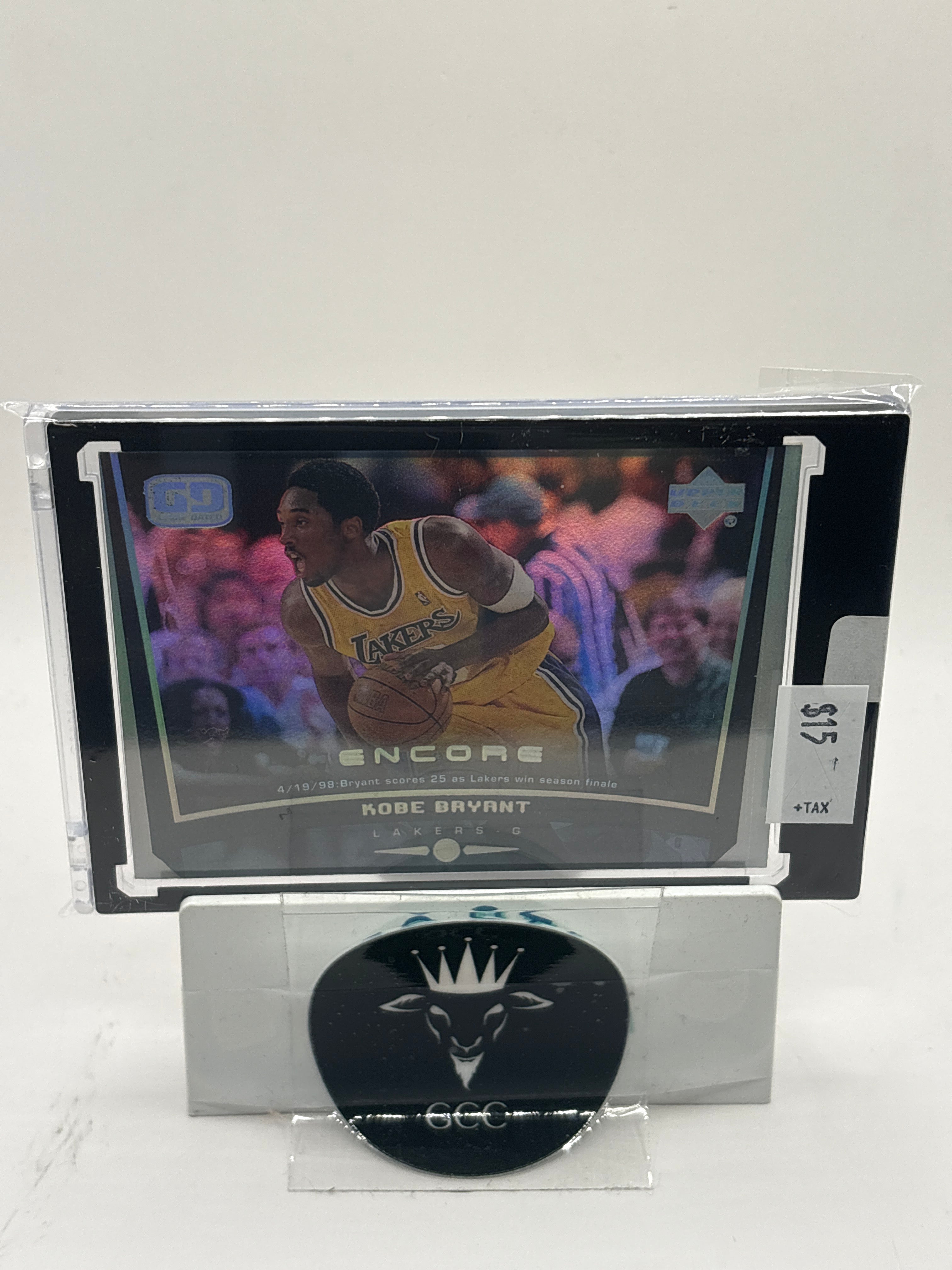 1998-99 Upper Deck Encore Game Dated Kobe Bryant #39