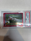 2025 Topps Chrome Nico Hoerner Red Geometric /5 PSA 10