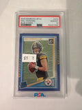2025 Donruss Optic Blue Hyper Will Howard PSA 10
