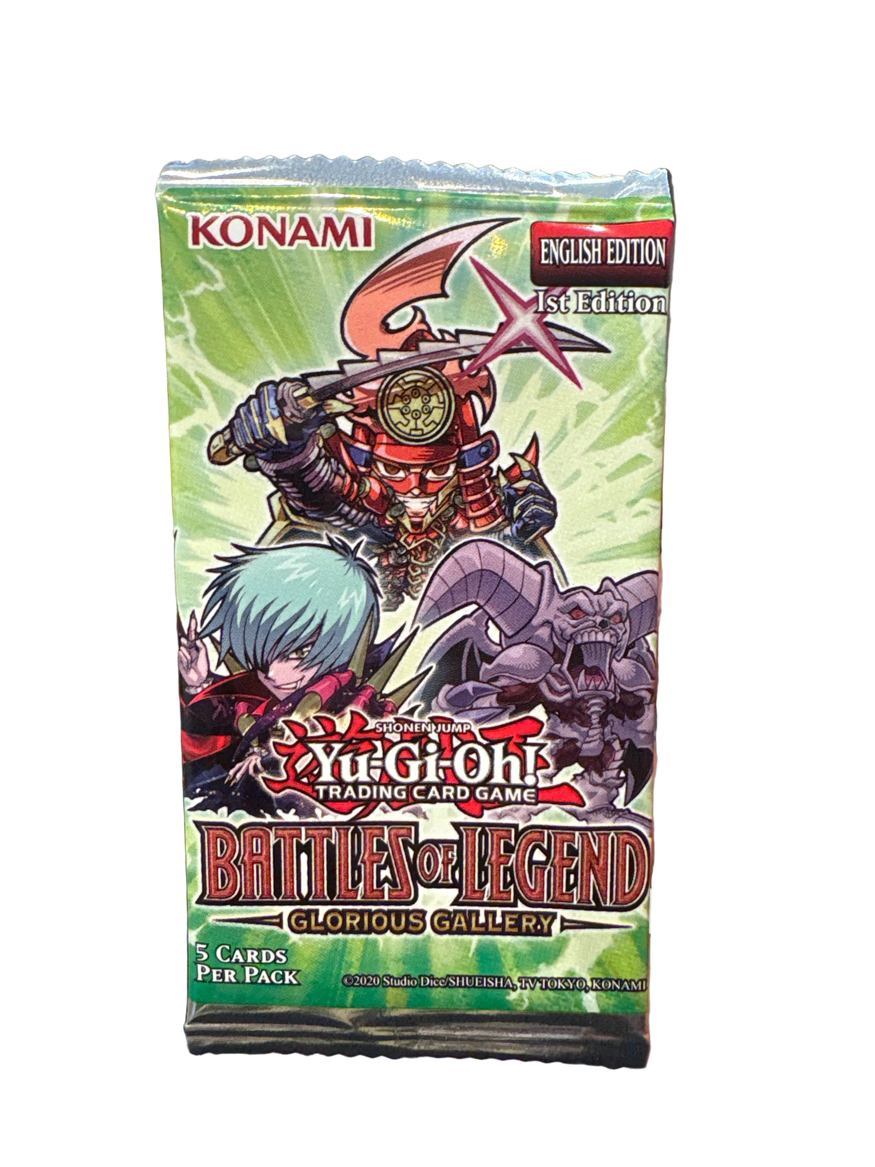 Yu-Gi-Oh Cards Battles of Legend: Glorious Gallery - BOOSTER PACK [5 Foil Cards]