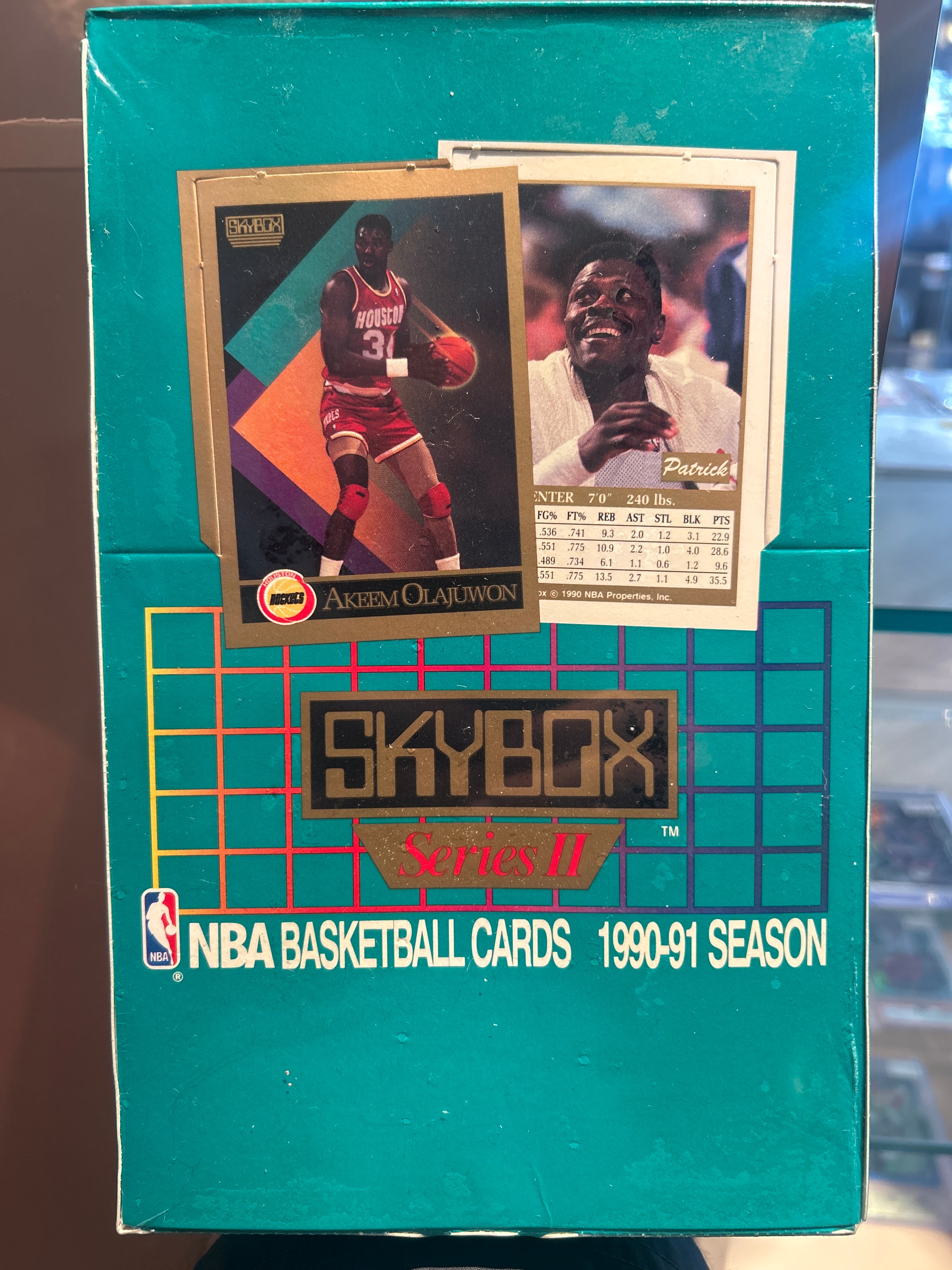 1990-91 Skybox Basketball Series 2 sealed box