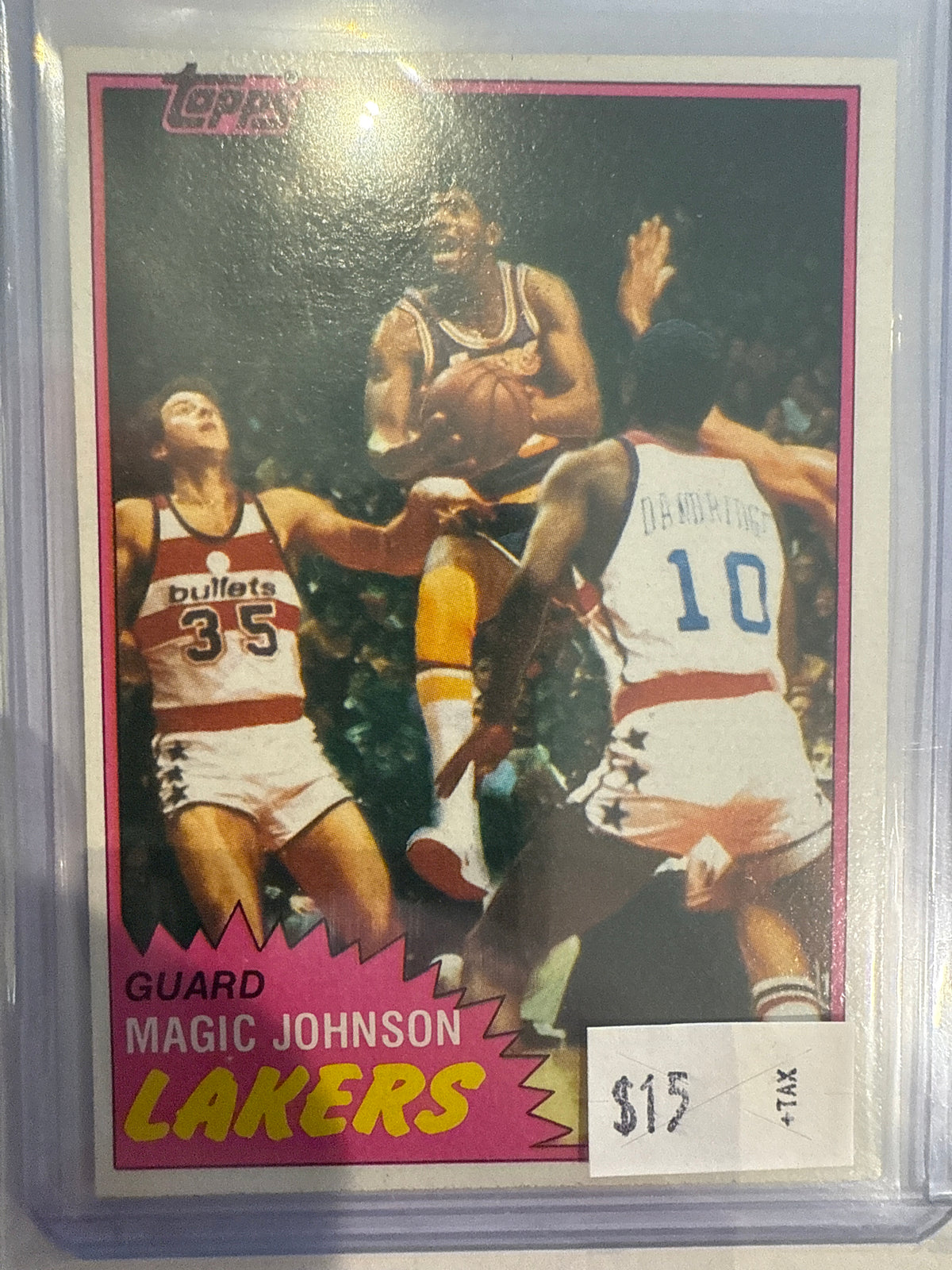 1981 Topps Magic Johnson