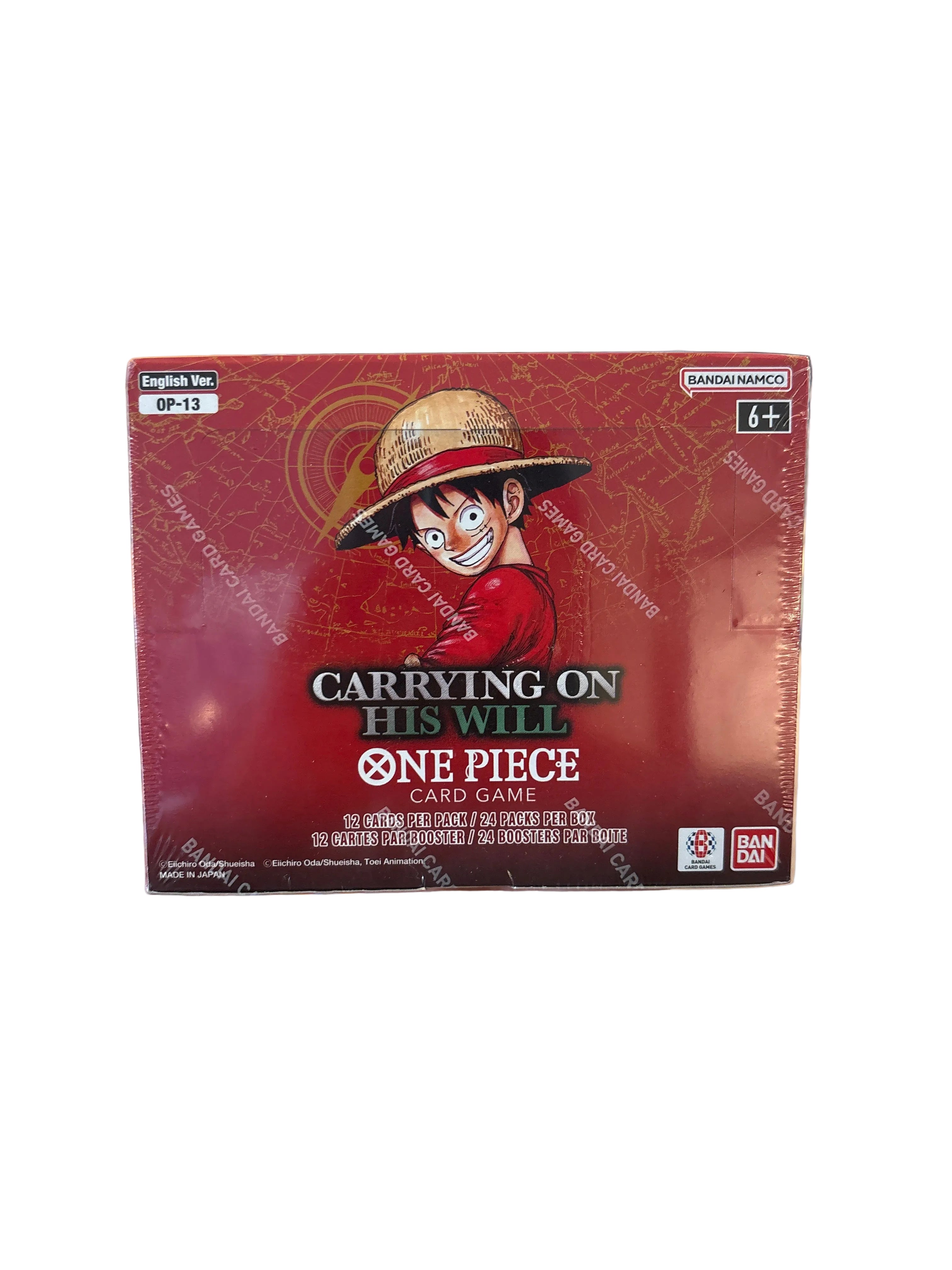 Carrying On His Will Booster Box - Carrying On His Will (OP13)