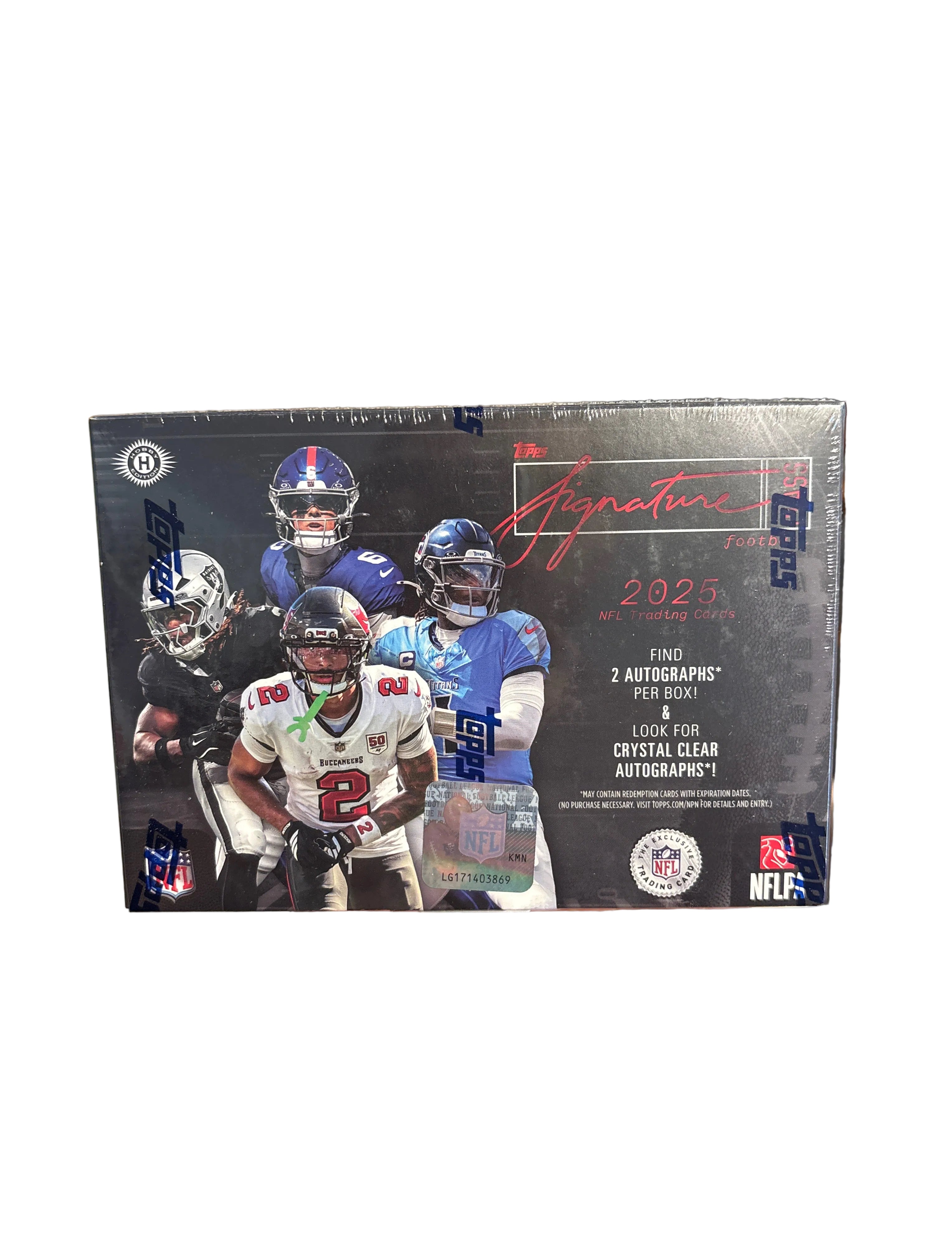 2025 Topps NFL Signature Hobby Box