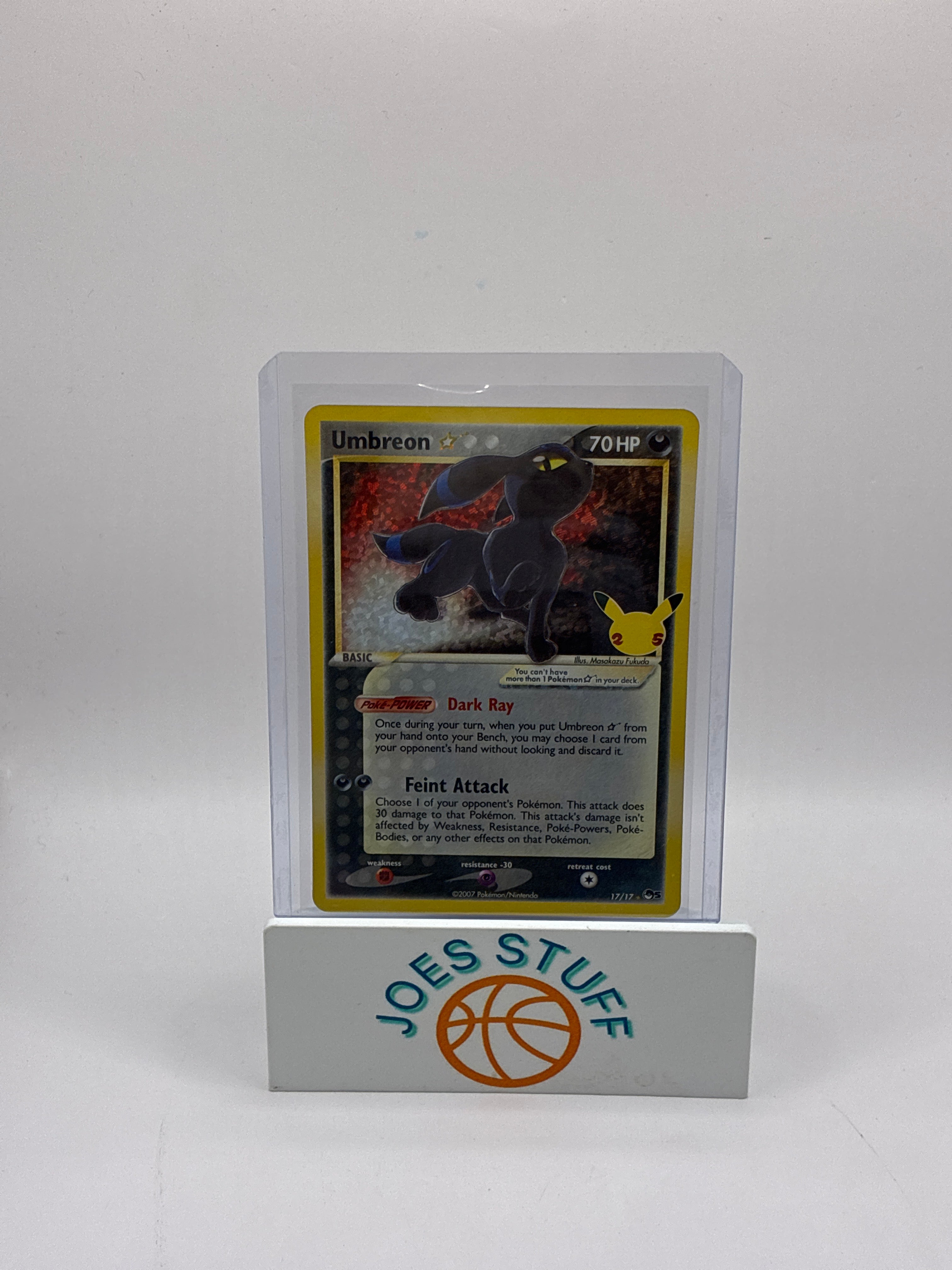 Umbreon Star 17/17 POP Series 5 Regular