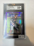 2023 Bowman Chrome Jackson Merrill prospect purple refractor 165/250 SGC 10