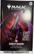 Magic The Gathering: Foundations (Reign of Dragons Commander Deck)