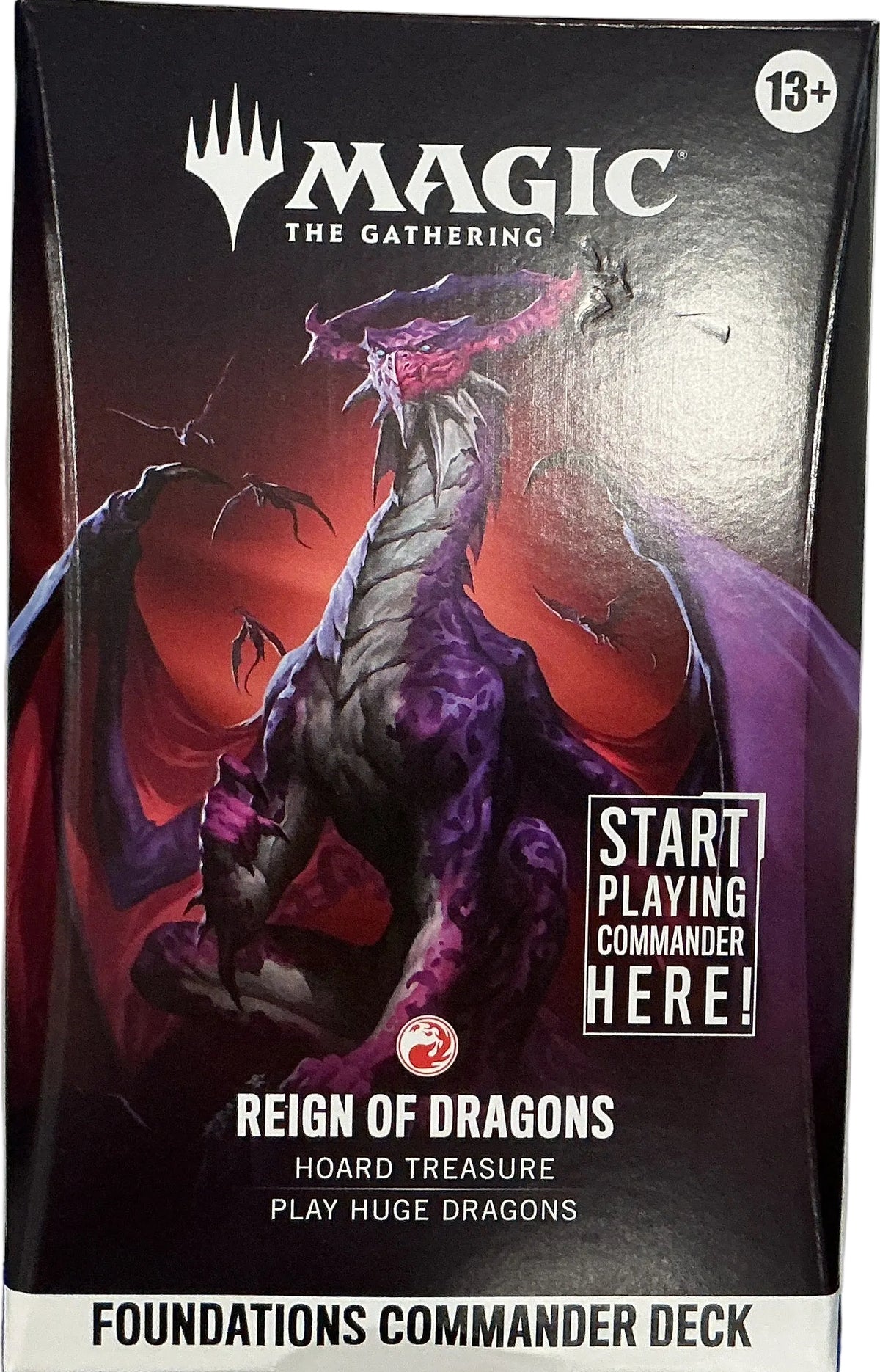 Magic The Gathering: Foundations (Reign of Dragons Commander Deck)