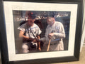 Ted Williams Autographed “Ted and the Babe” Framed Photo JSA Certified