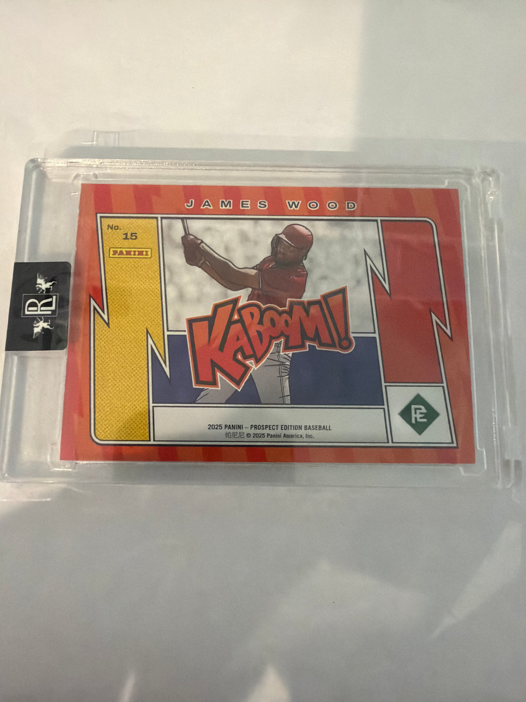 2025 Panini Prospect James Wood Kaboom ￼