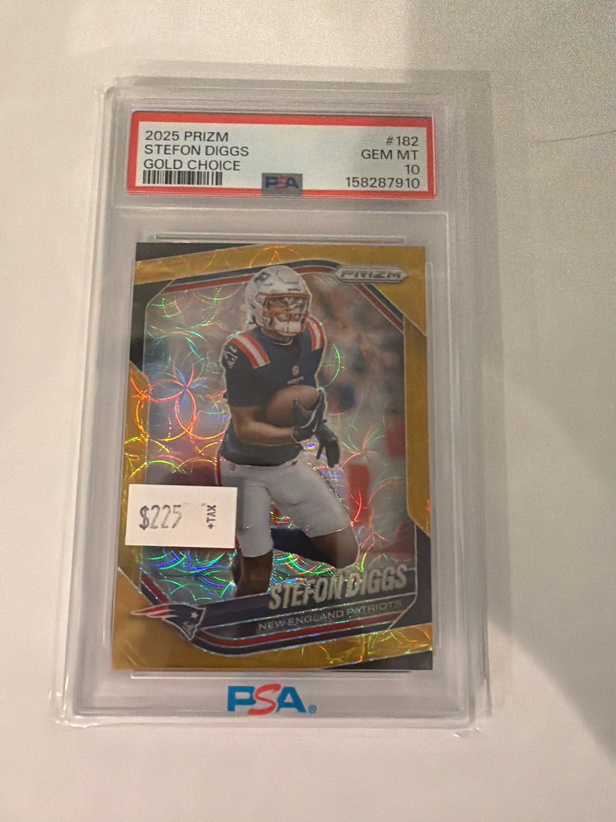 2025 Prizm Gold Choice Stefon Diggs