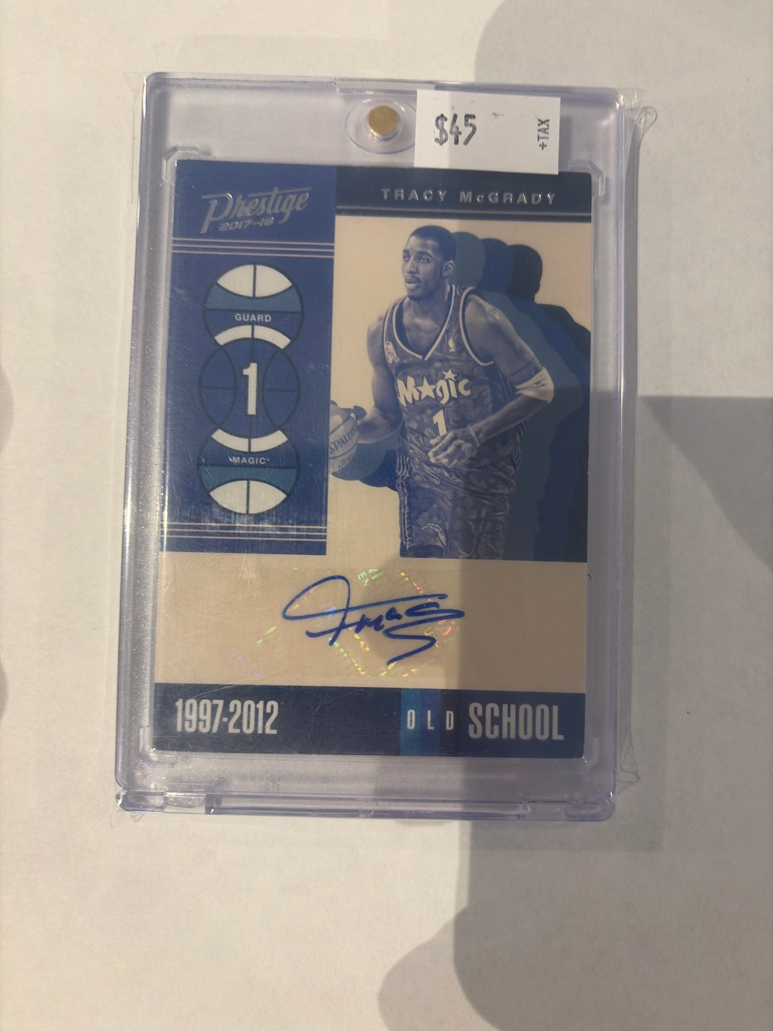 2017/18 Old School Prestige Tracy Mcgrady auto