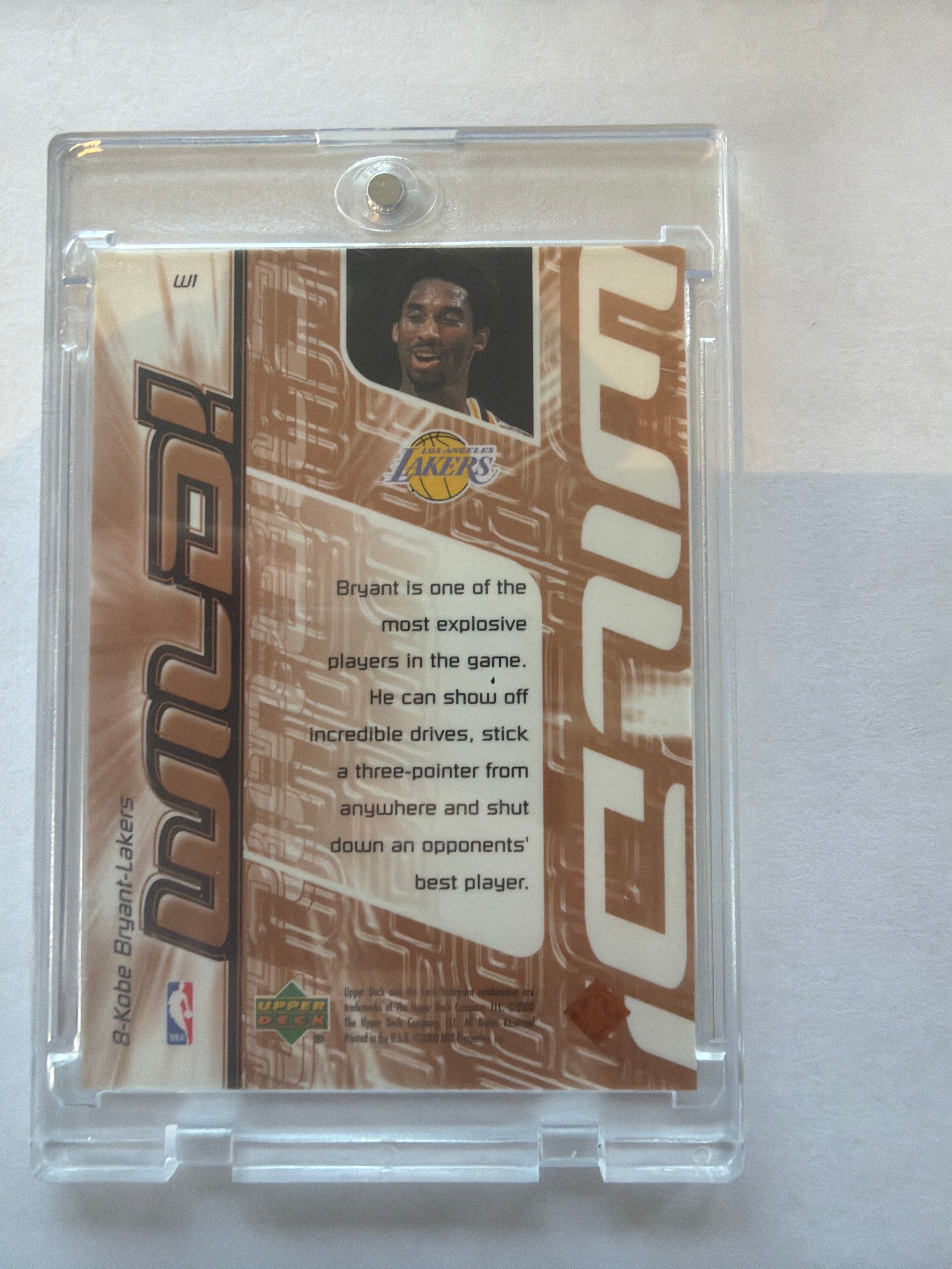 2000 upper deck Kobe Bryant wild!