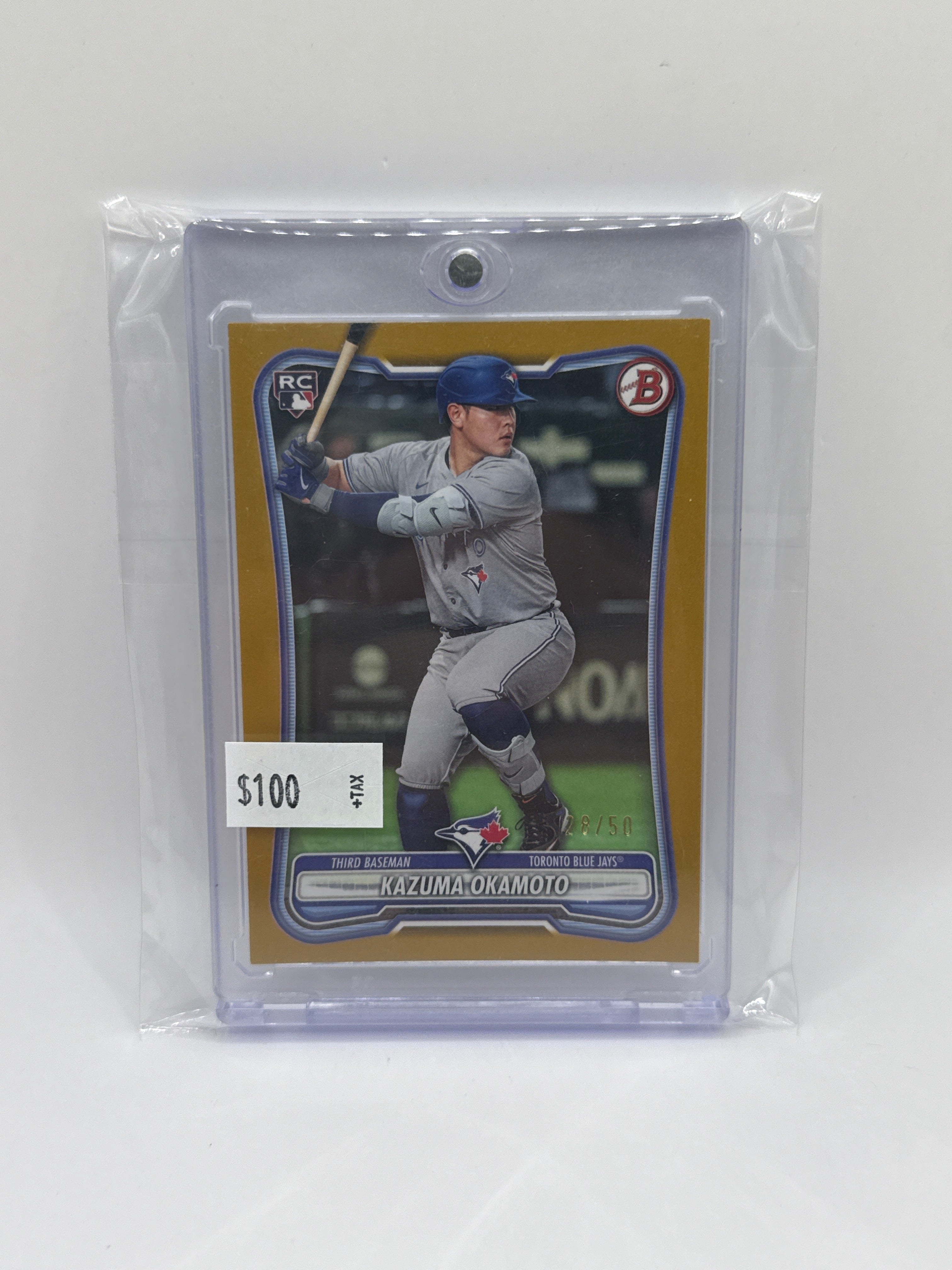 2026 Bowman Kazuma Okamoto Gold 28/50