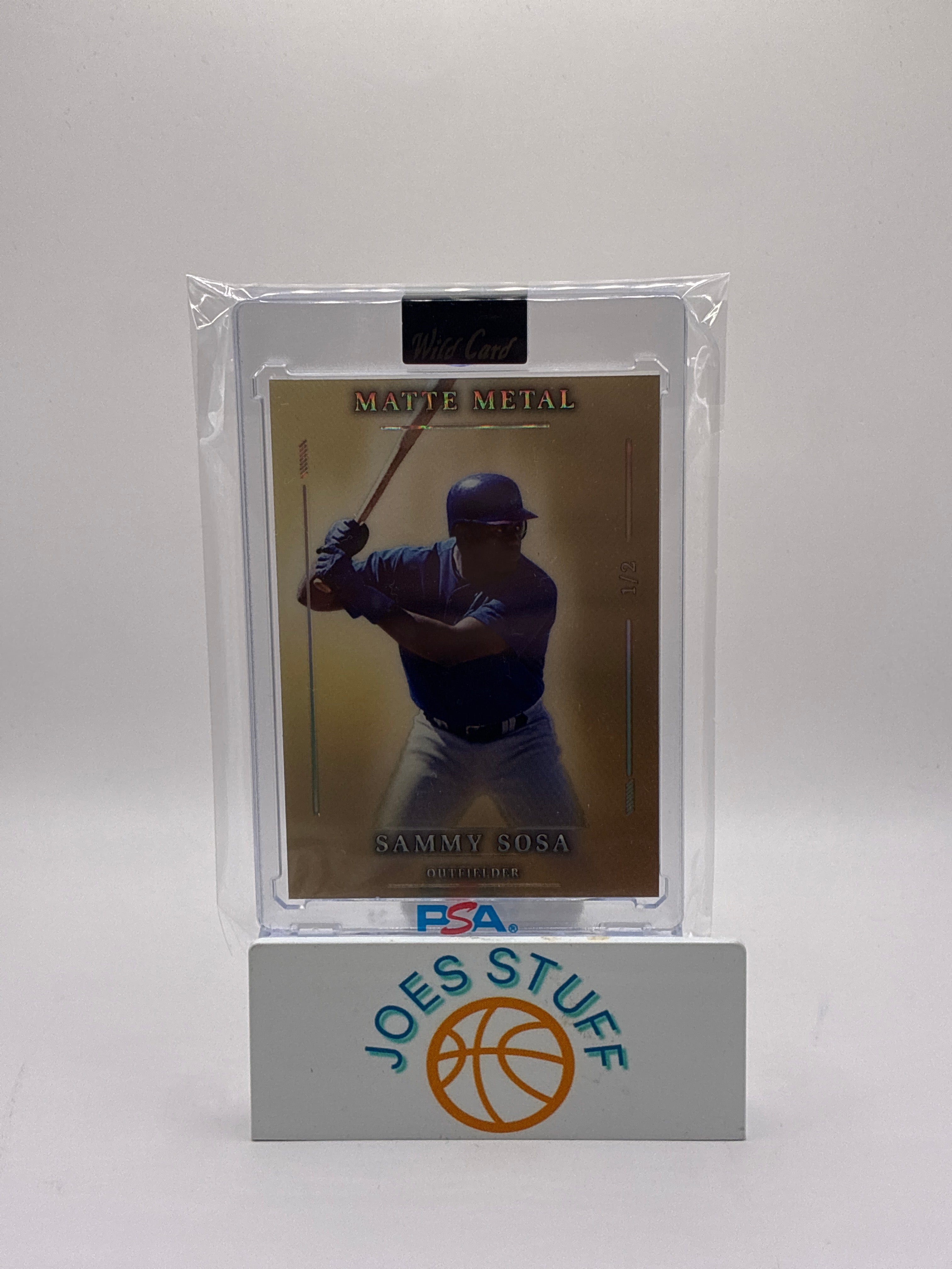 2026 Wild Card Matte Metal Sammy Sosa 1/2