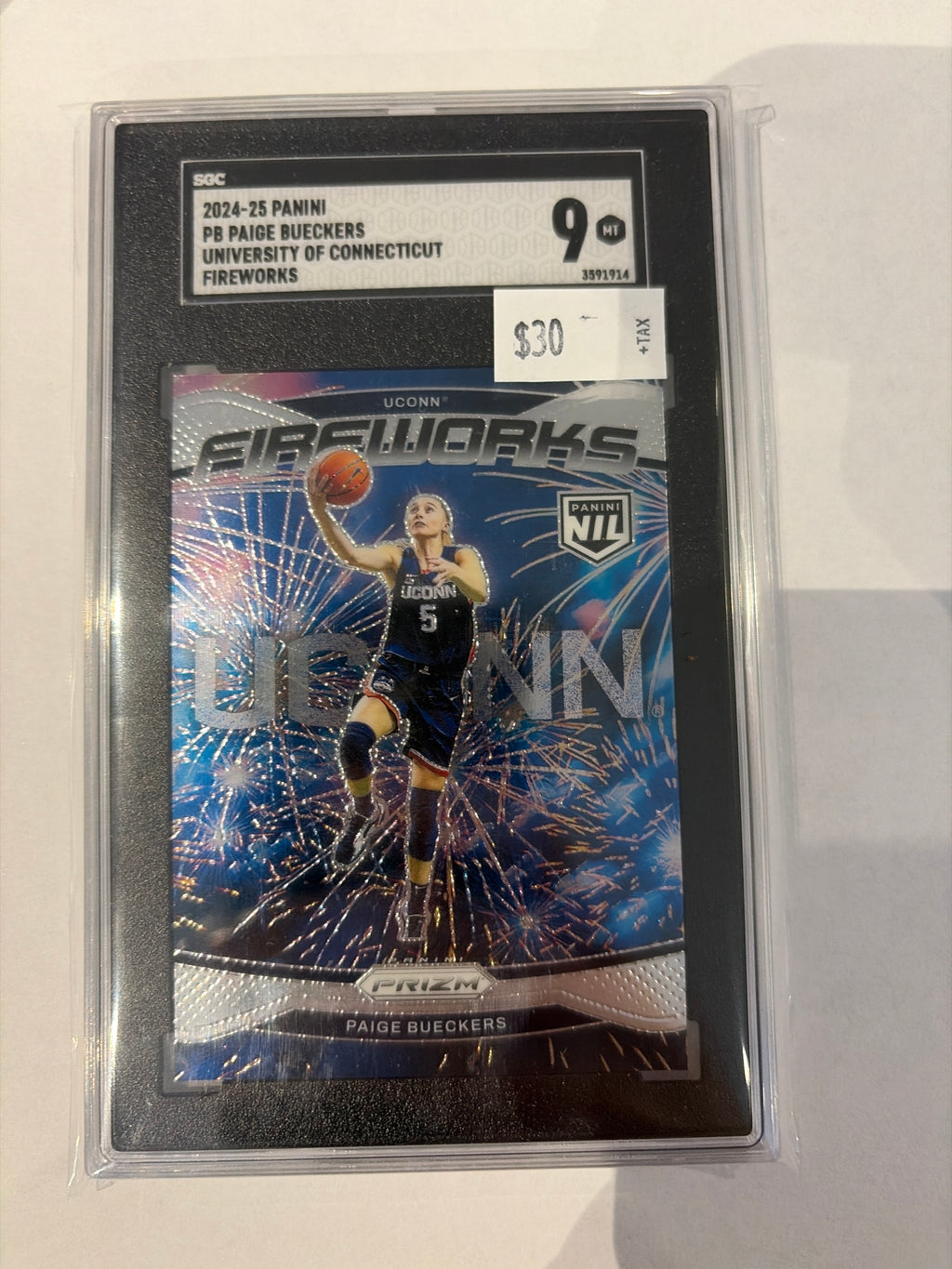 2024/25 PB Paige burckers university of Connecticut Fireworks SGC 9