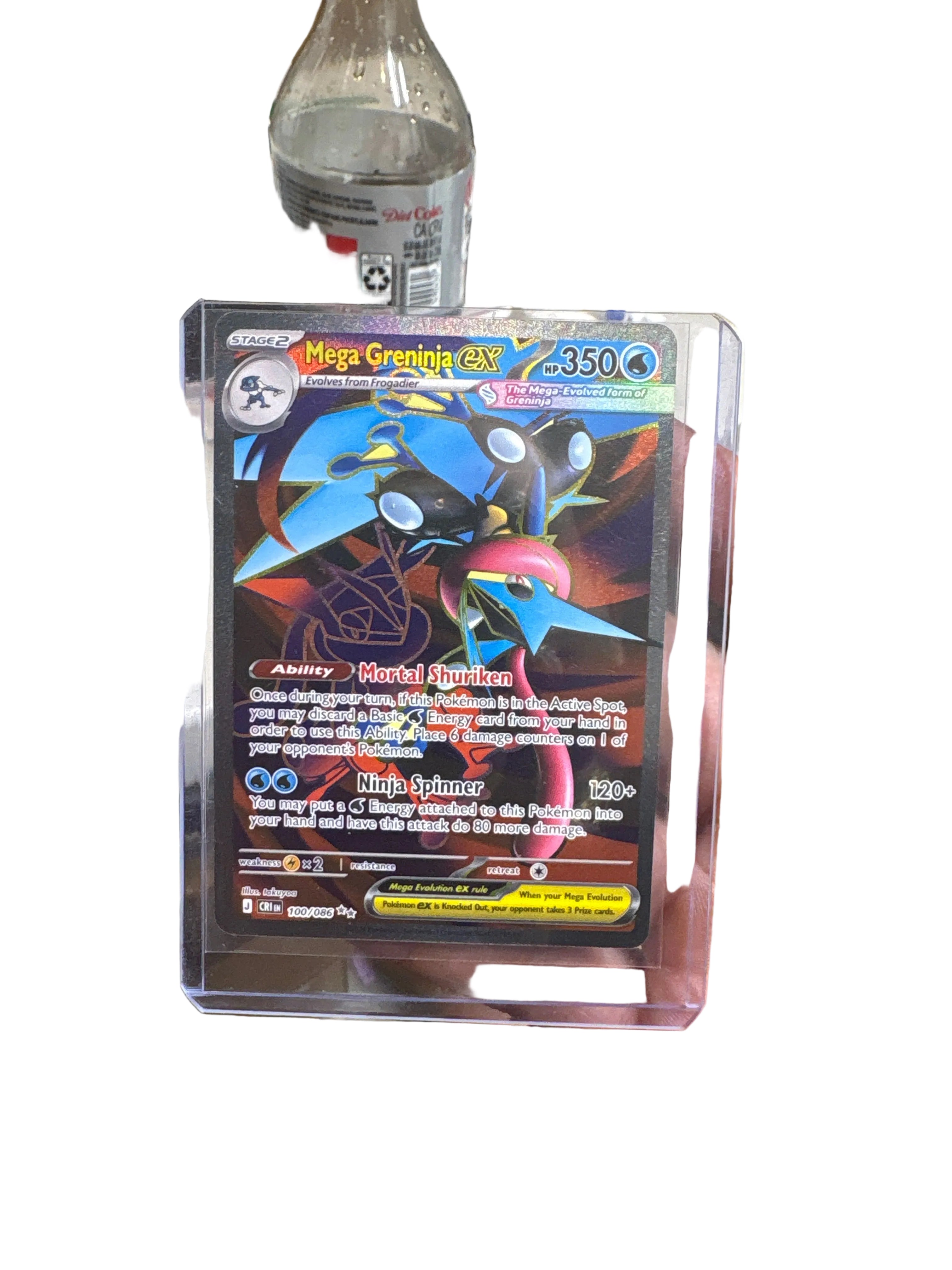 Pokemon - Mega Greninja EX 100/086