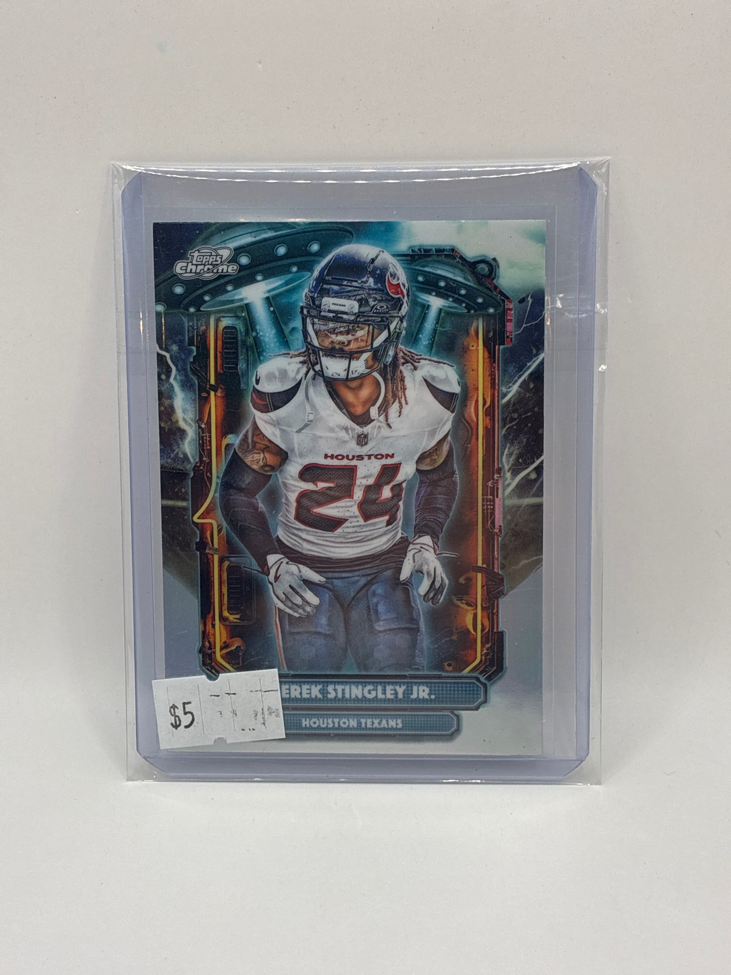 2025 Topps Cosmic Chrome Derek Stingley Jr. Extraterrestrial Talent
