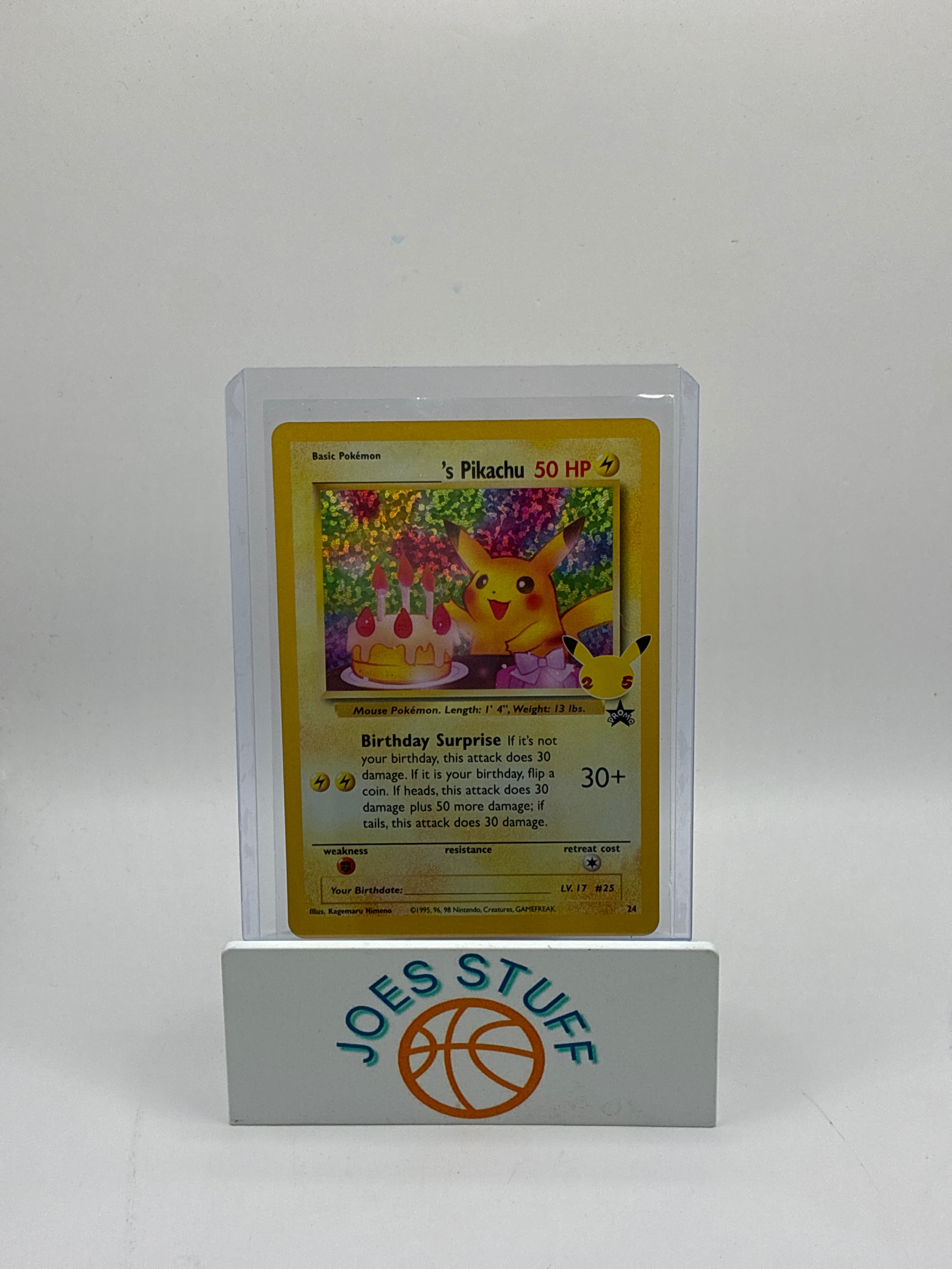 Pikachu 24/53 Wotc Promo Holo