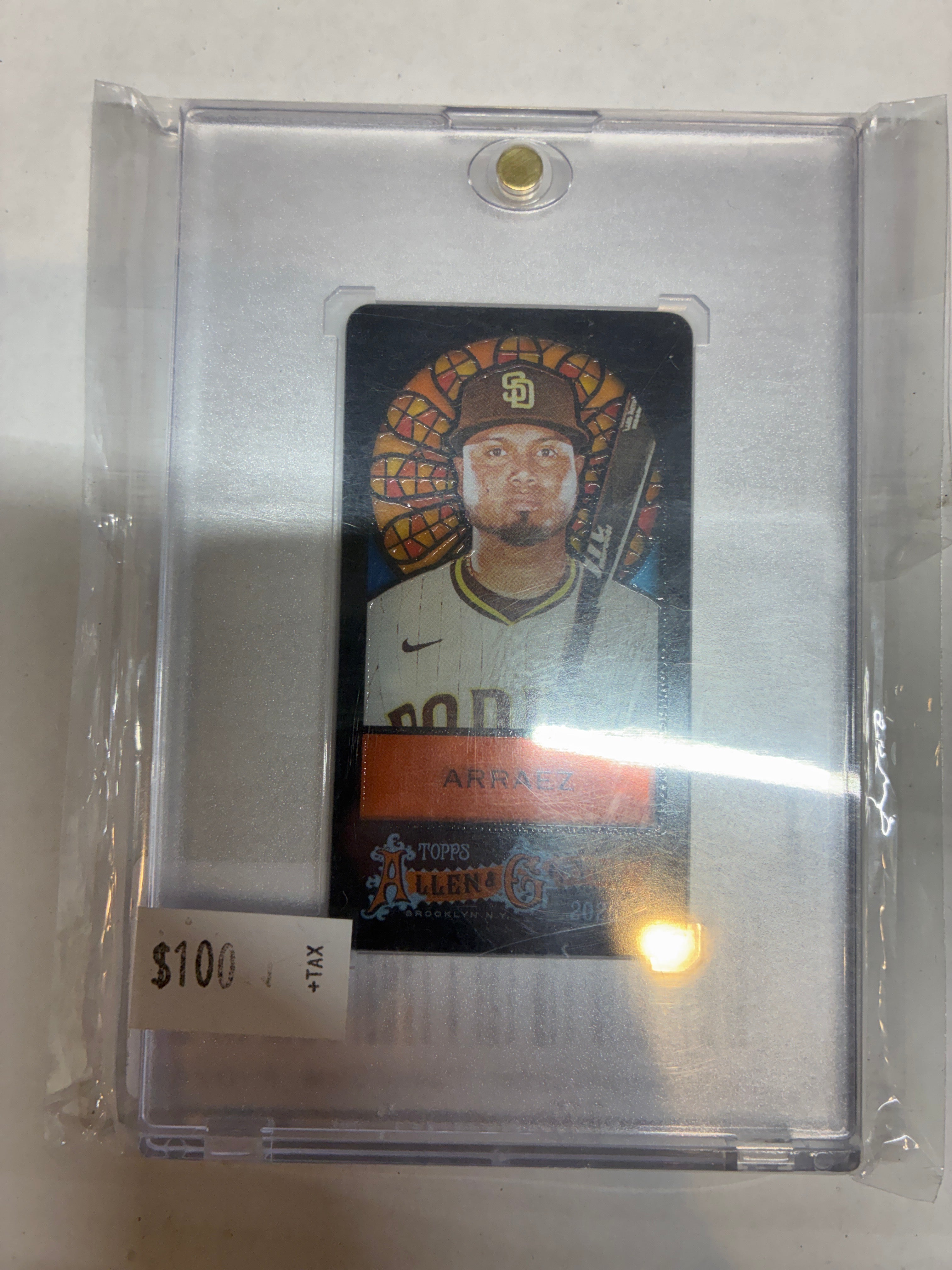 2025 Allen and Ginter Stained Glass Arraez #96