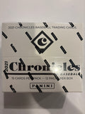 2021 Panini Chronicles Baseball Value Box