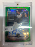 2026 Bowman Chrome Prospect Autographs Andrew Fischer #CPA-AD Reptilian Refractor 35/99