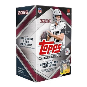 2026 Topps Flagship Football Blaster box