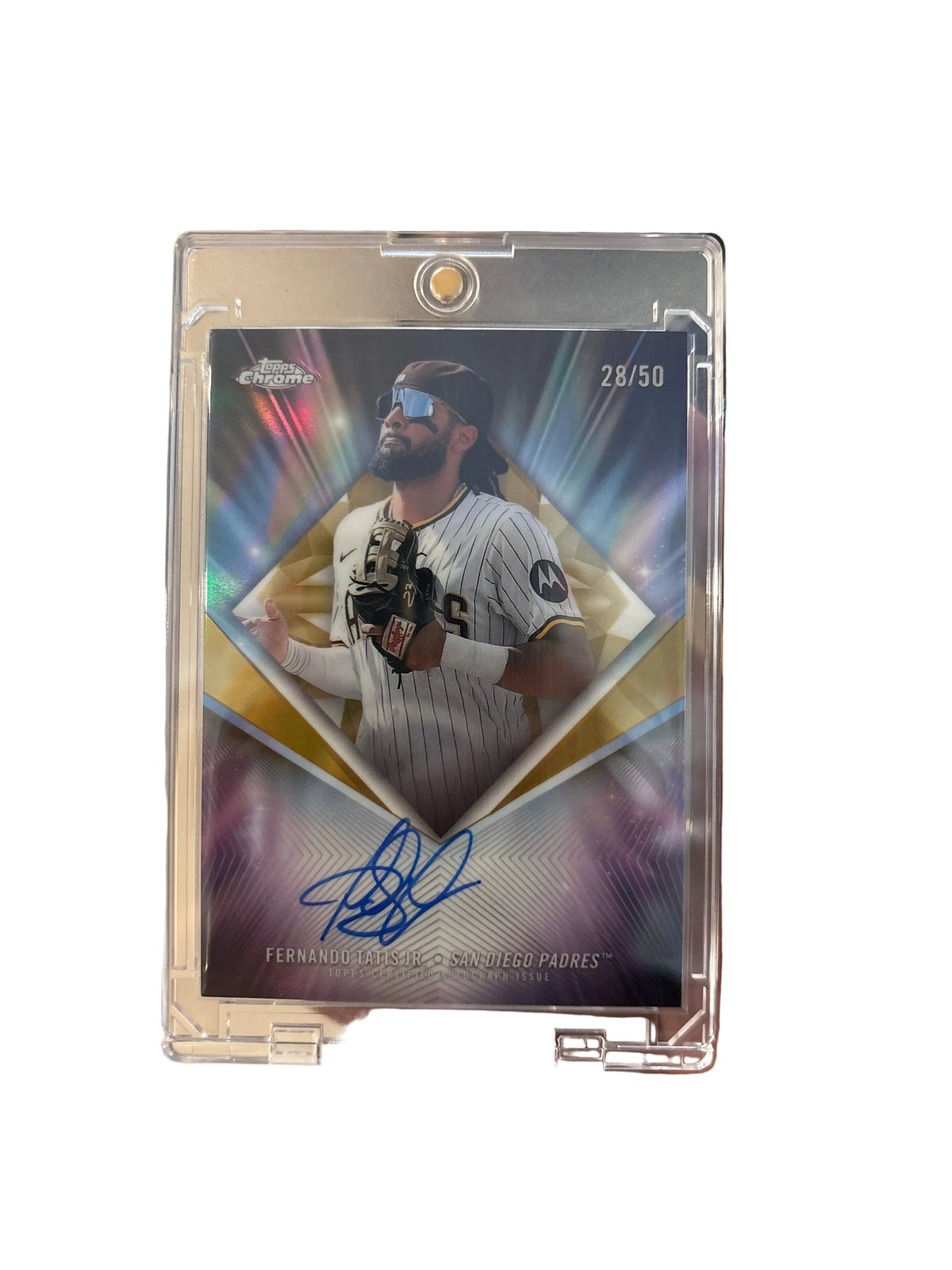 2026 Topps Chrome Fernando Tatis Jr. /50 (Auto) #75D-FTJ