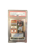 2023 Contenders Chase brown Auto-Devi. ticket #105 PSA 9