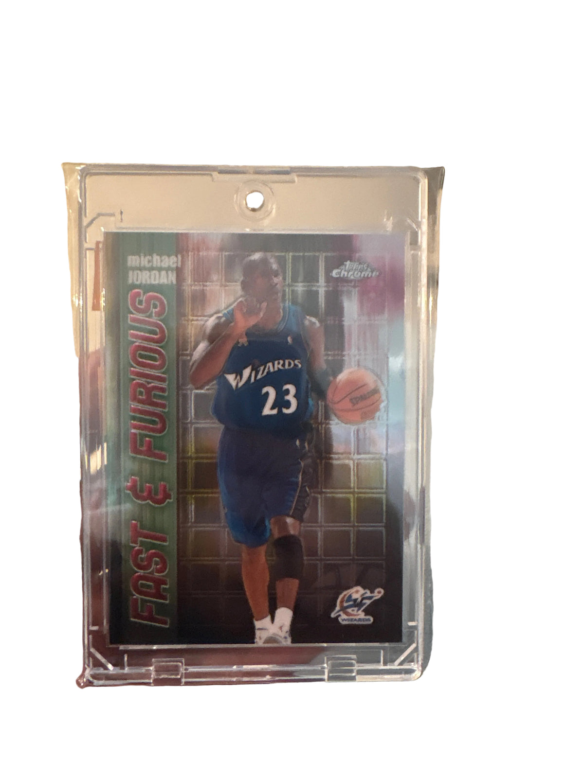 2002 Topps Chrome NBA Micheal Jordan Fast & Furious #FF05