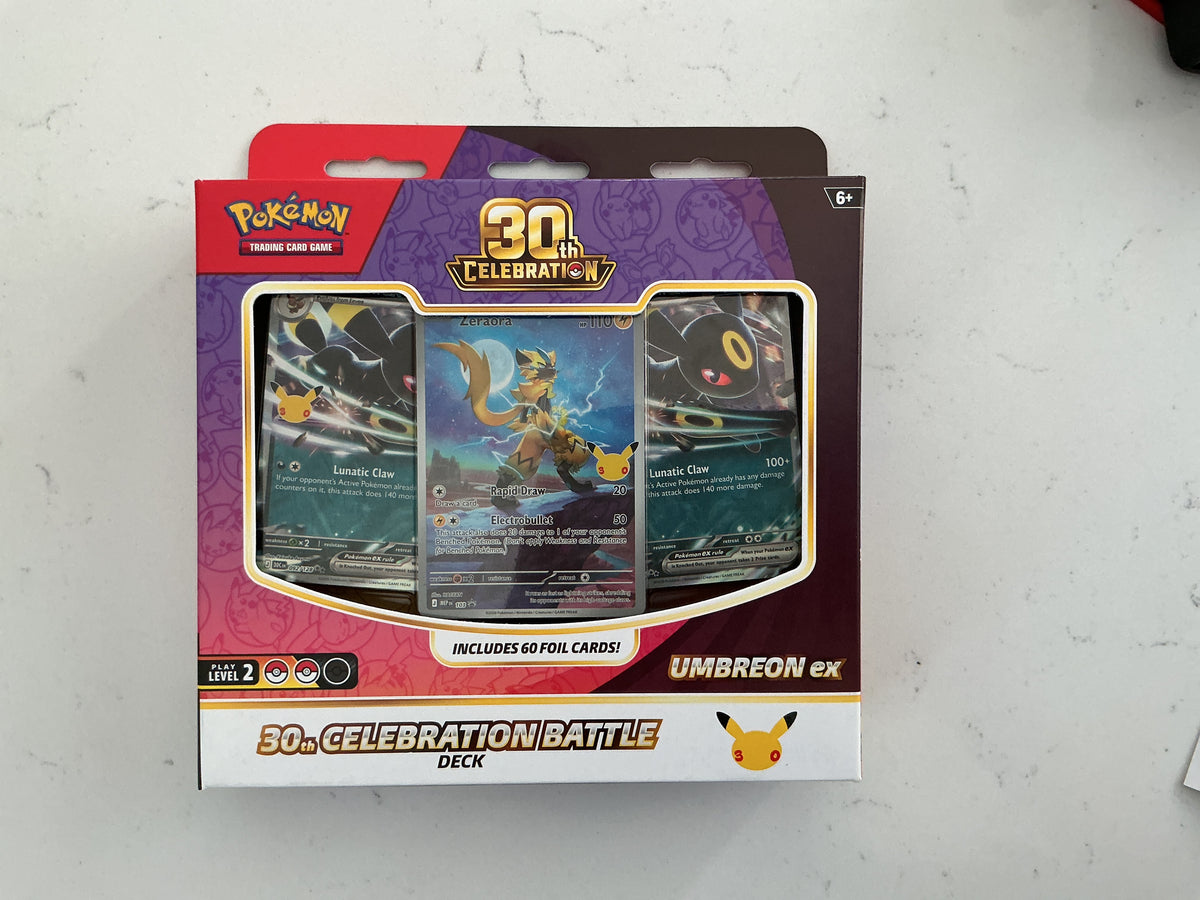 Pokémon 30th Celebration Battle Deck Umbreon ex