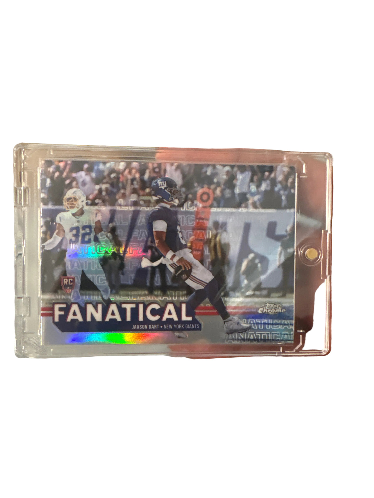 2025 Topps Chrome NFL Jaxson Dartt FANATICAL #FF-5