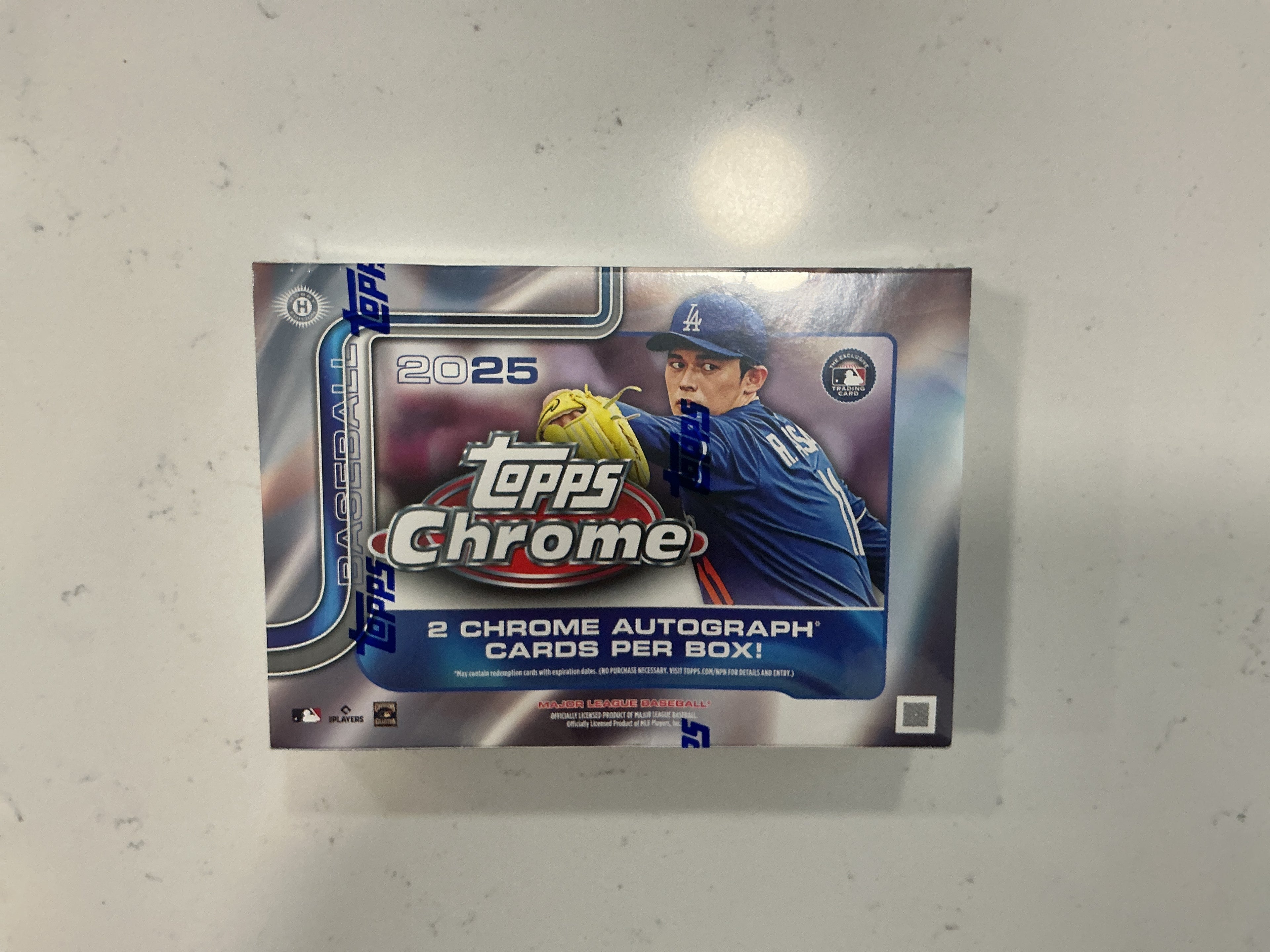2025 Topps Chrome Baseball Hobby Box